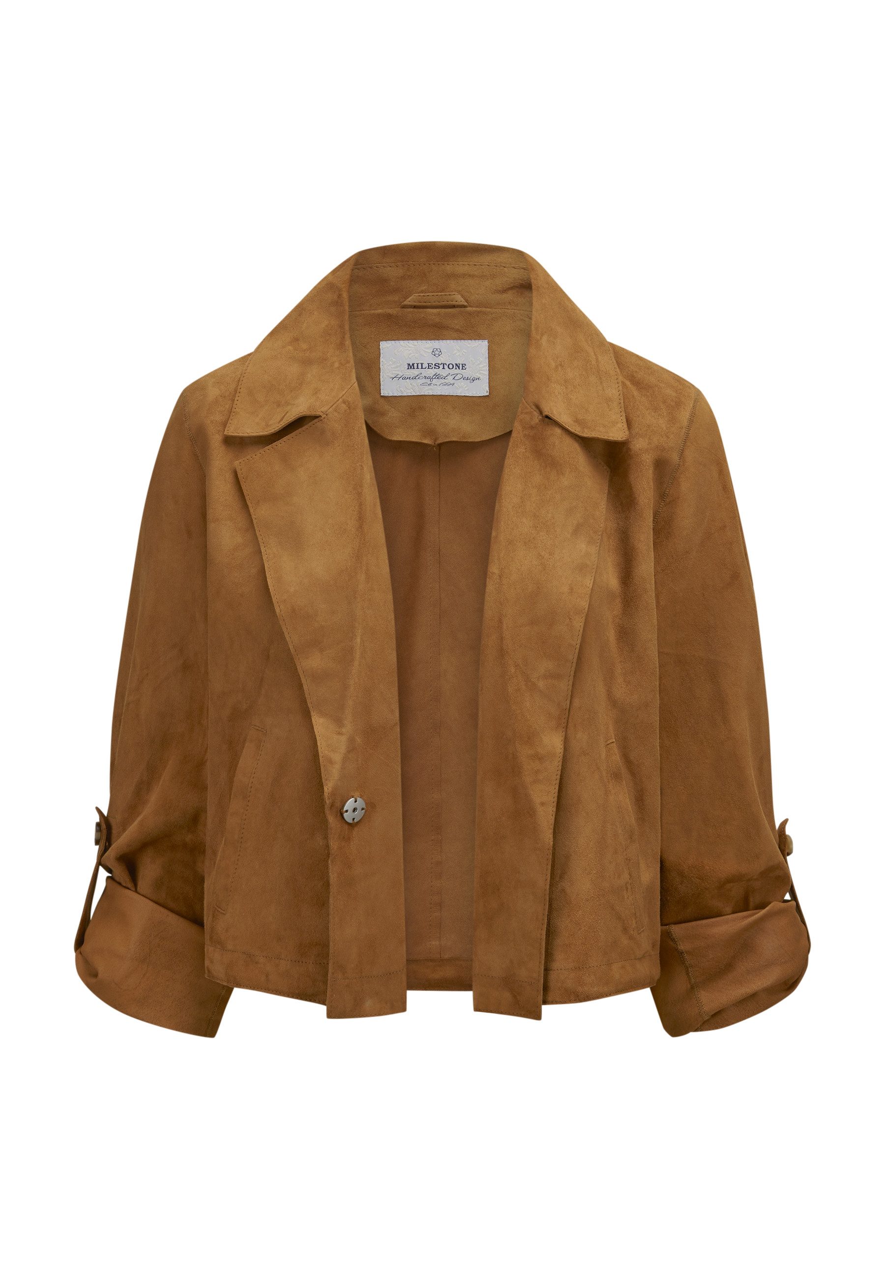 Kurzjacke MSNikki Damen Cardigan Lang Übergangsjacke