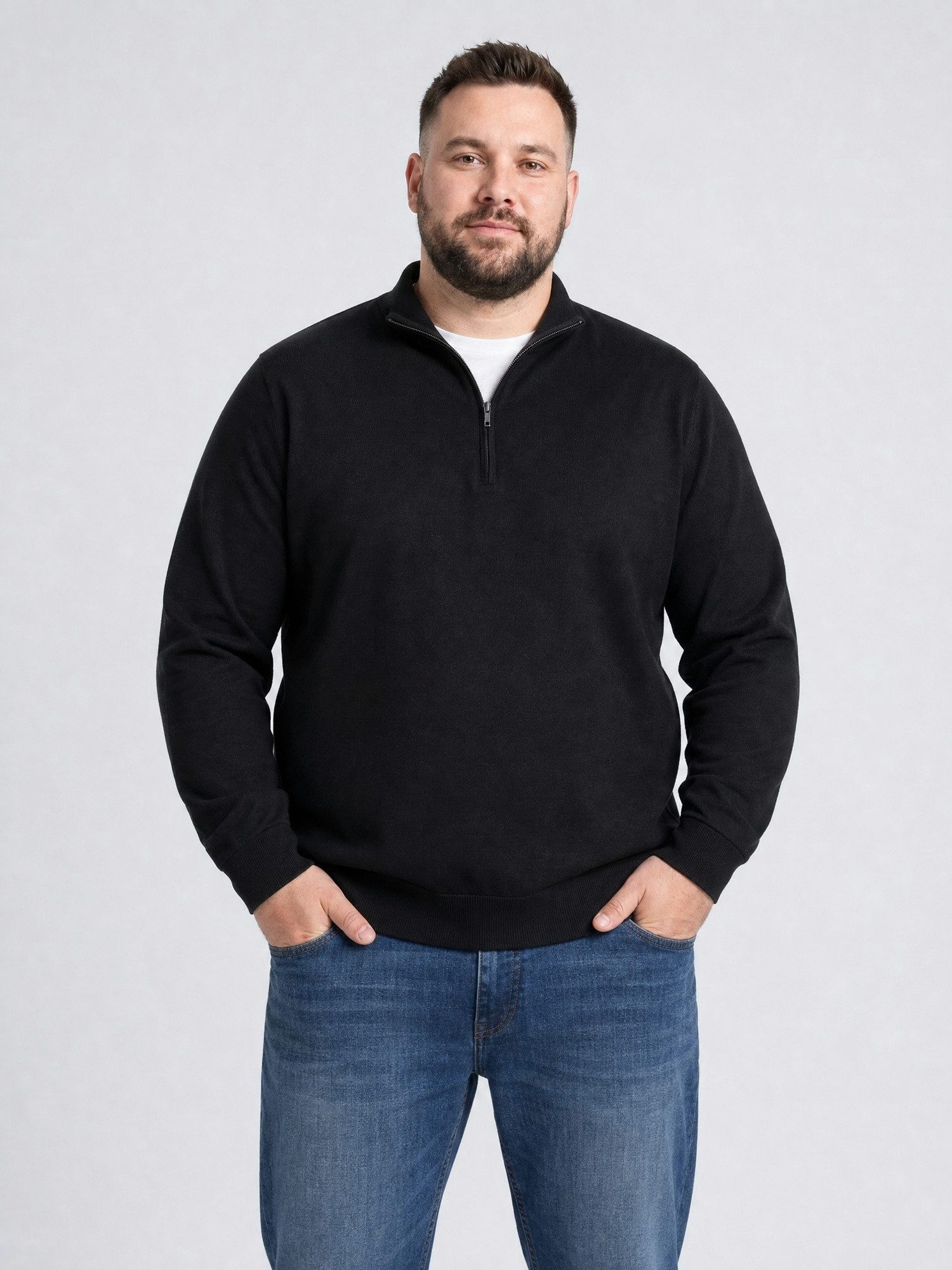 Petrol Industries Strickpullover Steelridge Regular Plus Fit