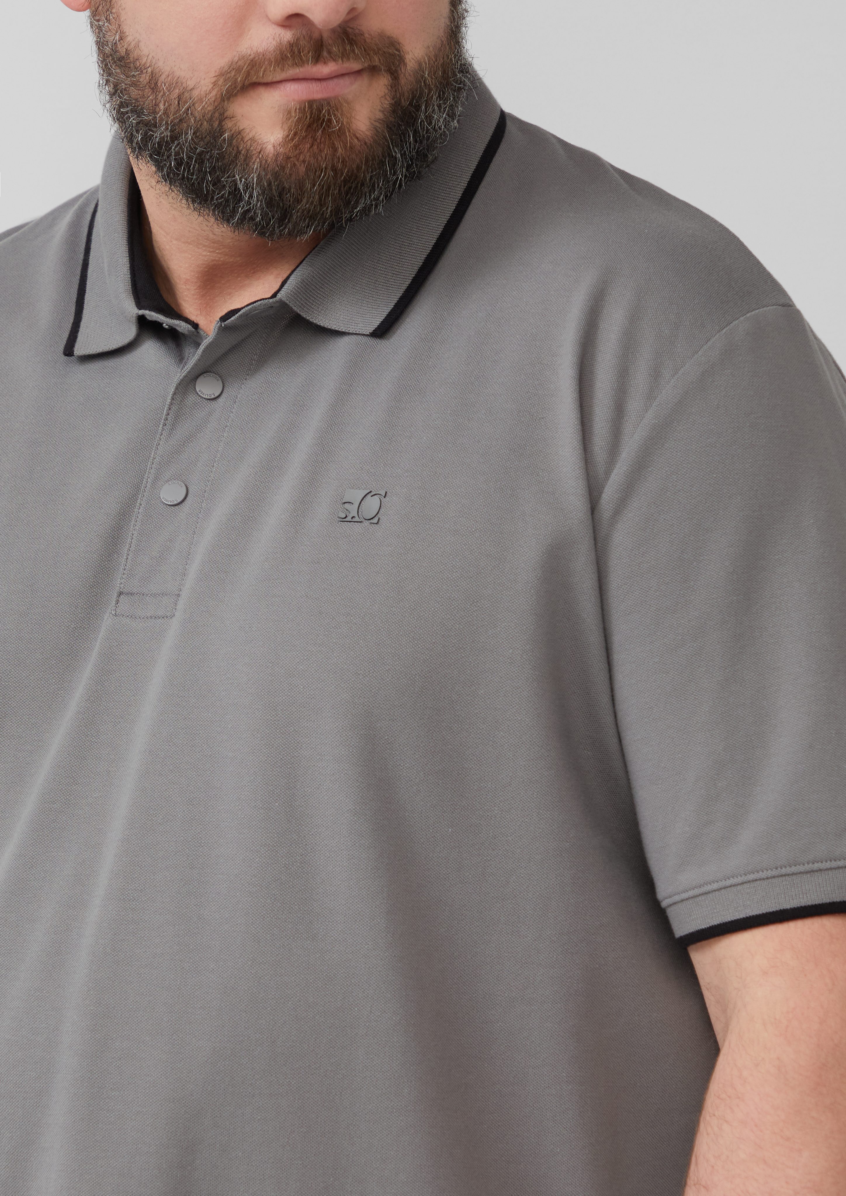 s.Oliver Poloshirt mit Elasthan Farbe grün Größe: 3XL günstig online kaufen