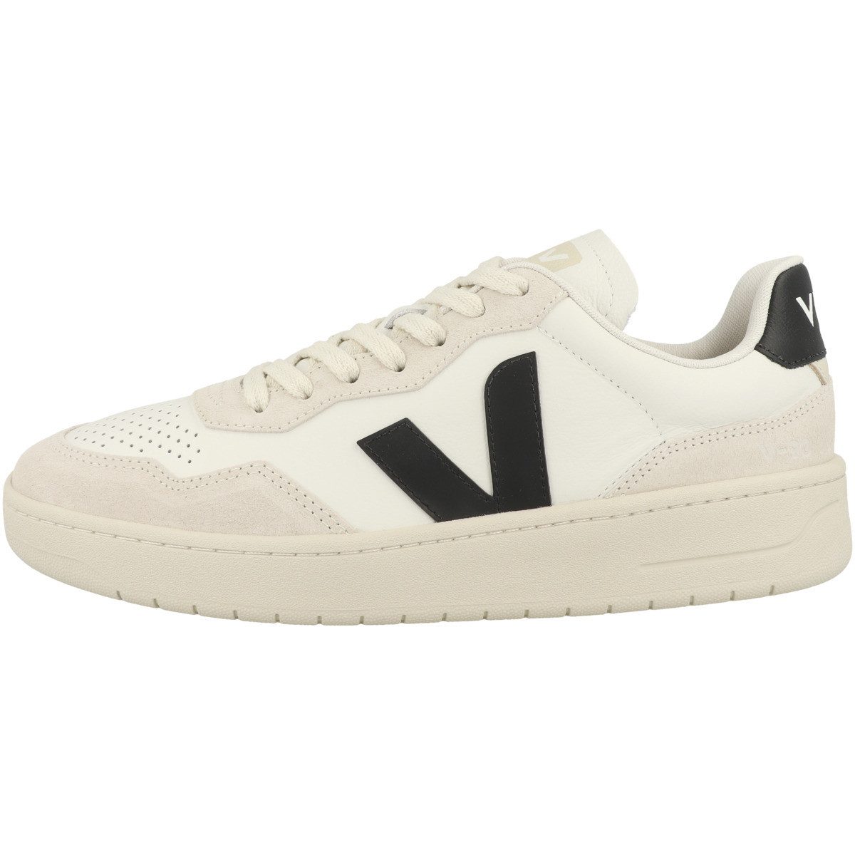 VEJA V-90 O.T. Leather Herren Sneaker Turnschuhe, Sportschuhe, Freizeitschuhe, Halbschuhe, Schnürschuhe