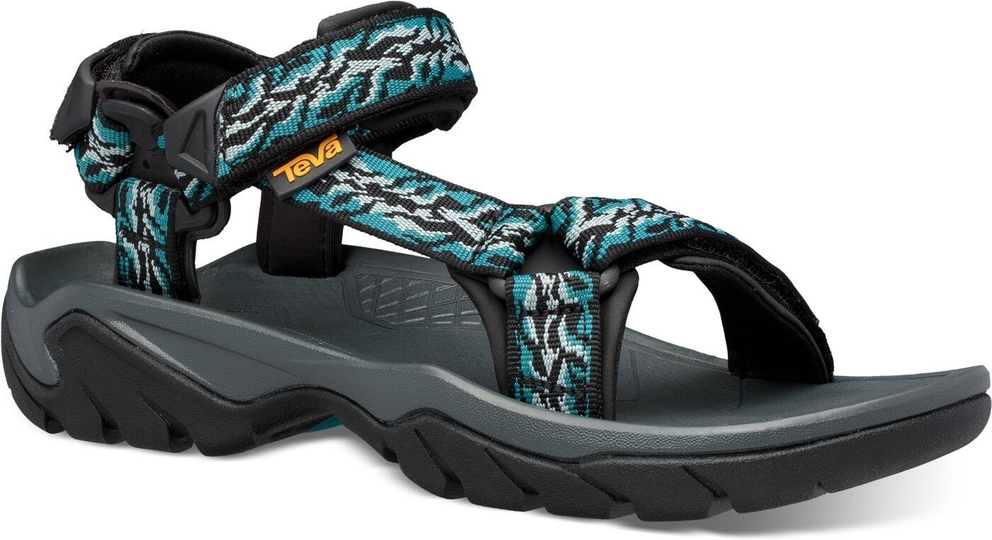 Teva W Terra FI 5 Universal schwarz/blau/weiß Trekkingsandale günstig online kaufen