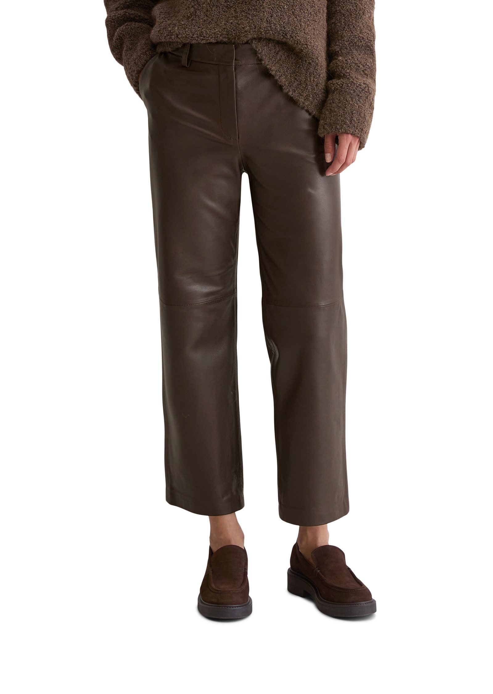 Marc O'Polo Lederhose aus softem Lamm-Nappaleder
