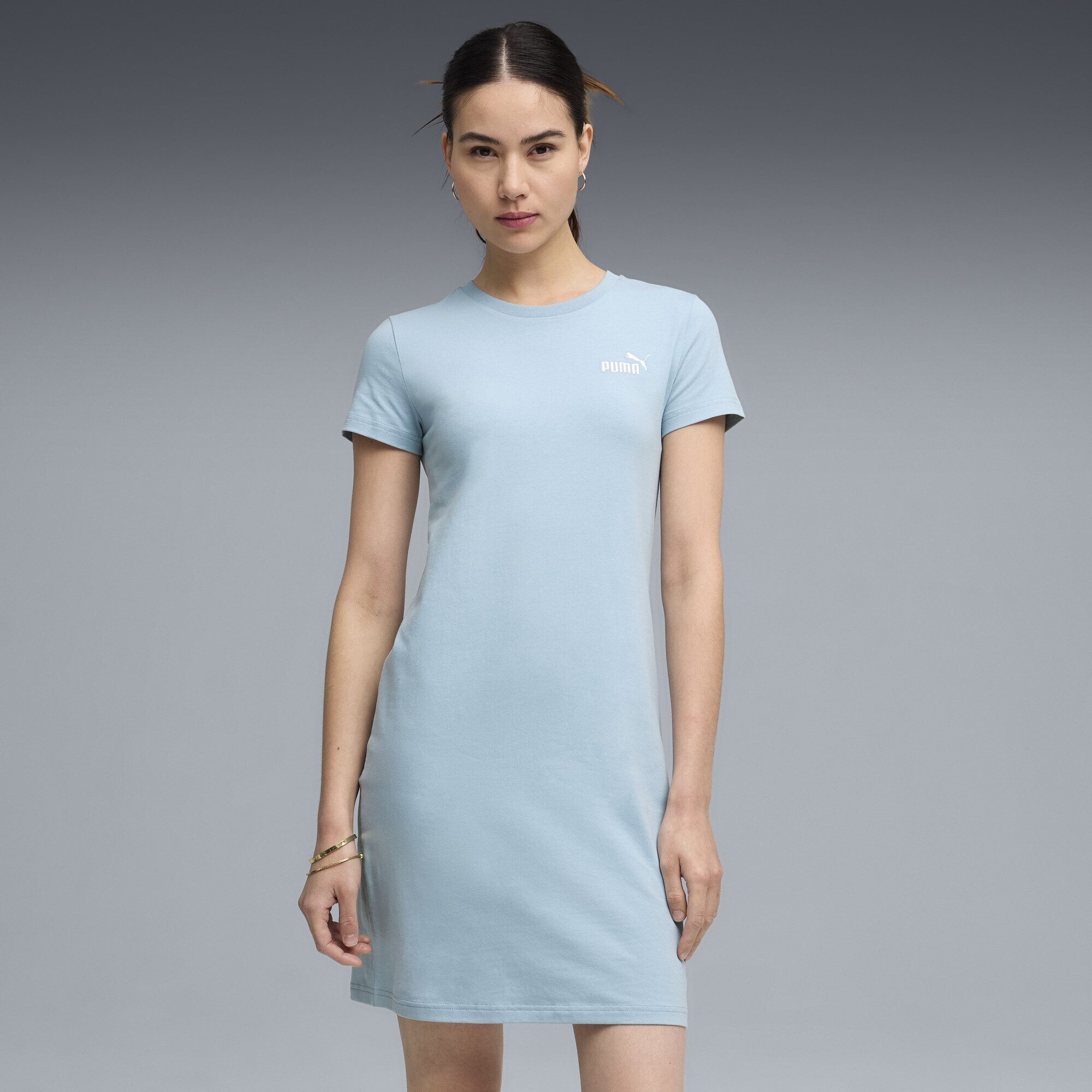 PUMA Sweatkleid ESS Small No. 1 Logo Slim Kleid Damen günstig online kaufen