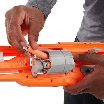 Hasbro Blaster NERF N-Strike Elite Dartblaster AlphaHawk, Ein futuristischer Blaster im Sniper-Look, der dank seiner speziellen