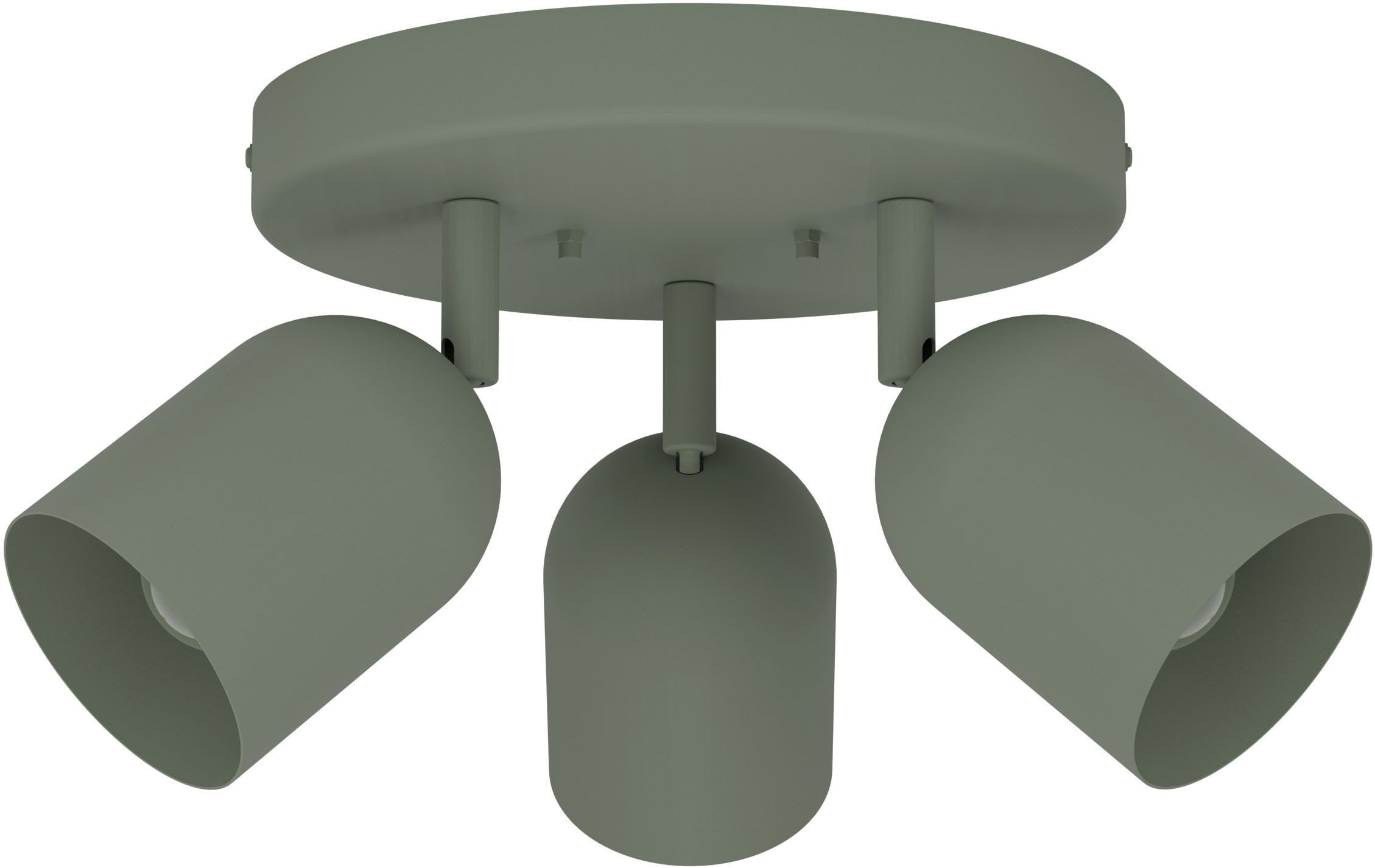 EGLO Deckenspot TILSTON Spotlampe - Stahl - E14 - 3X40W - IP20, ohne Leucht günstig online kaufen