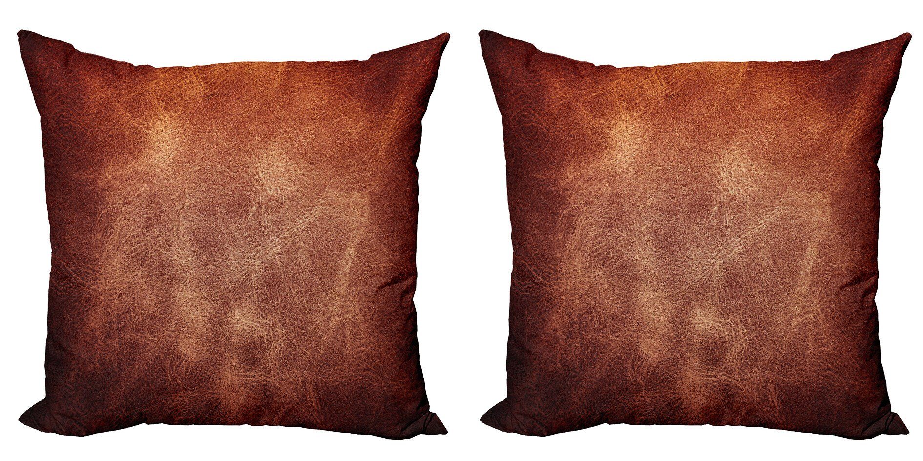 Abakuhaus Подушкиbezüge Modern Accent Doppelseitiger Digitaldruck, (2 Stück), Zimt Grunge-Stil in Brown Hues