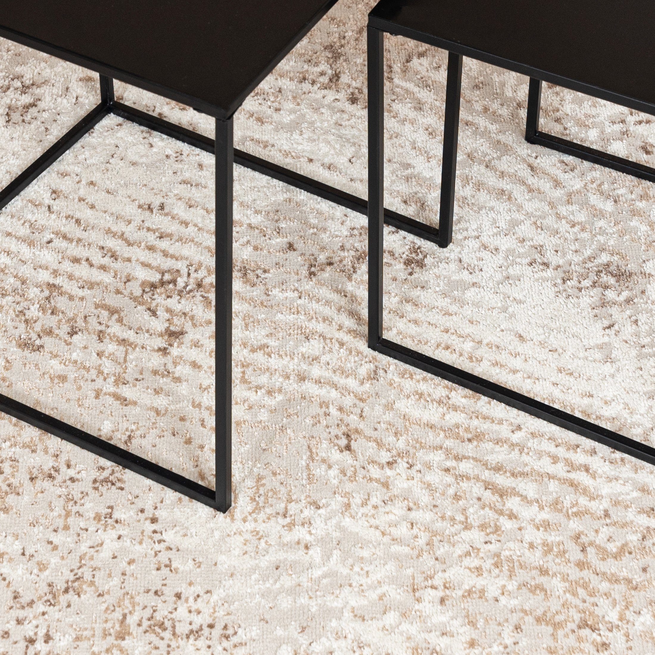 Mazovia Designteppich Modern Teppich für Wohnzimmer, Schlafzimmer Abstrakt Muster, 80 x 150 cm, Modern, Abstrakt, Kurzflor