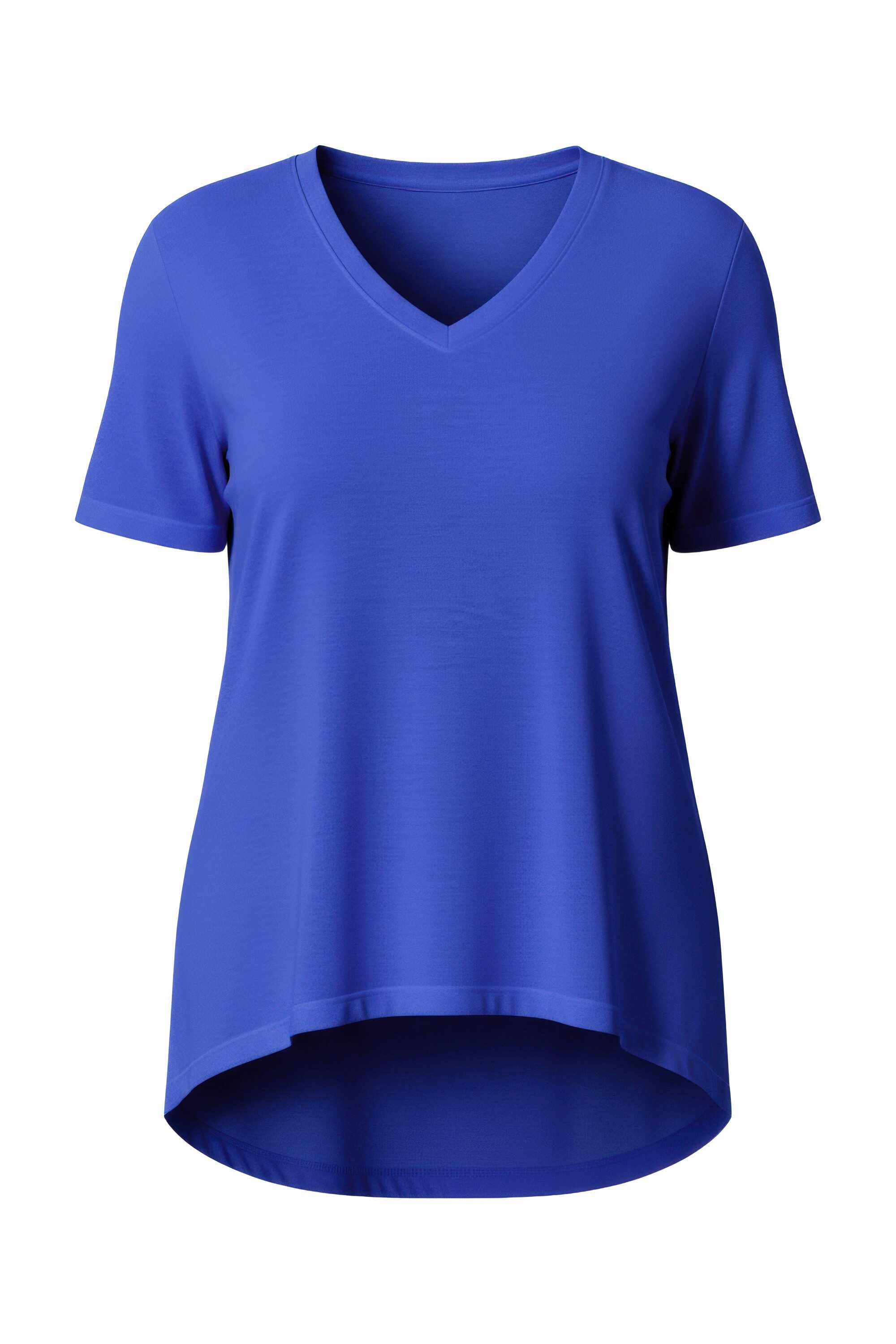 Angel of Style T-Shirt T-Shirt A-Linie Neonfarbe gerundeter Saum günstig online kaufen