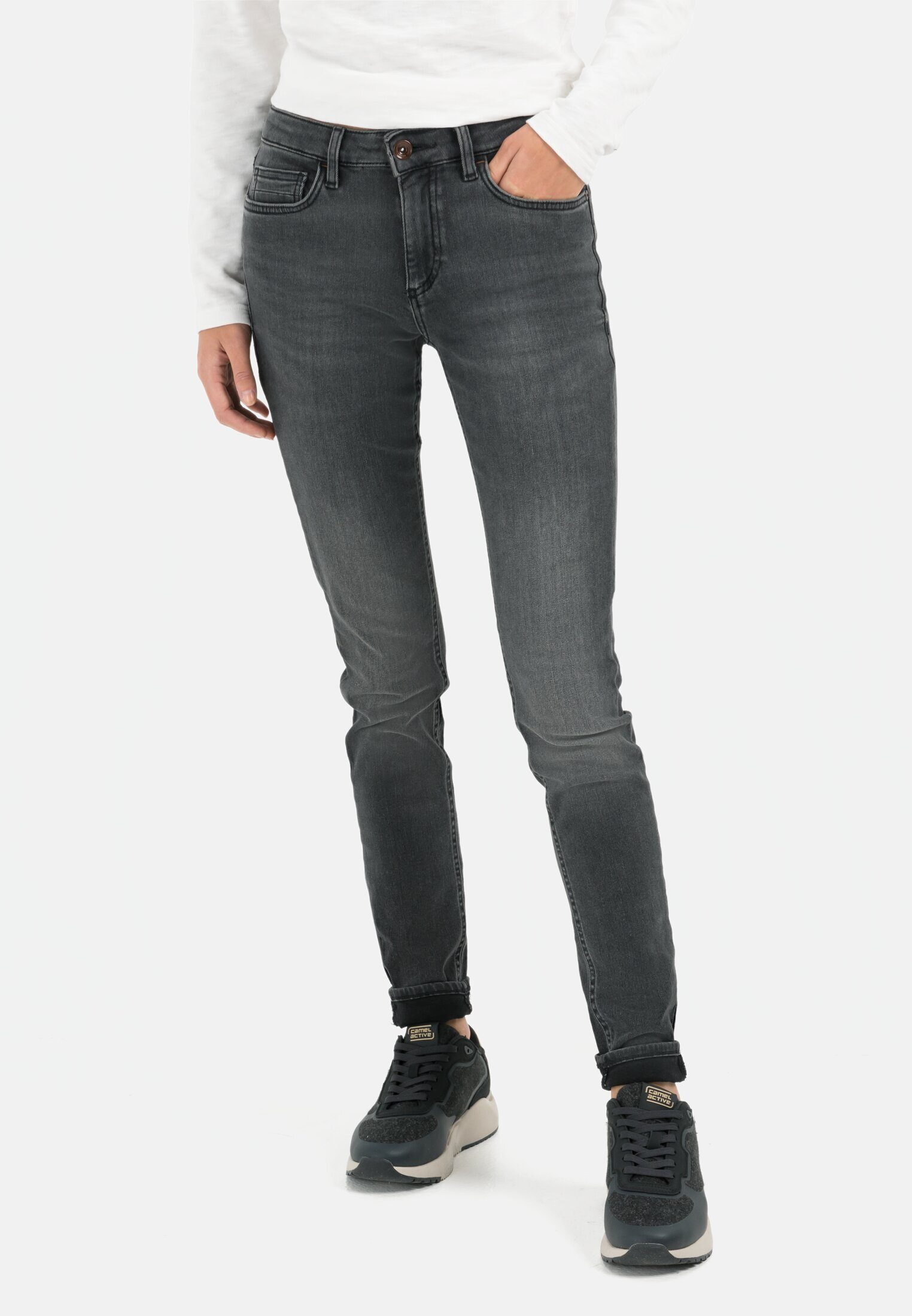 Slim camel Fit Slim-fit-Jeans active Slim Fit