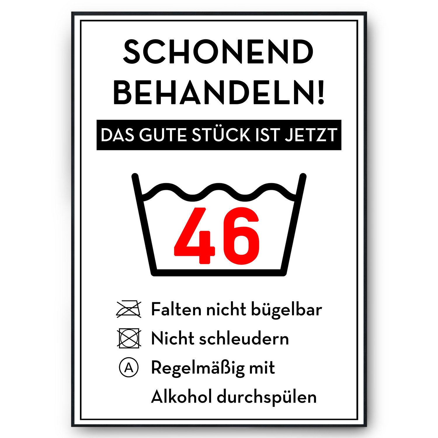 Tigerlino Poster Geburtstag Geschenk Urkunde Lustig günstig online kaufen