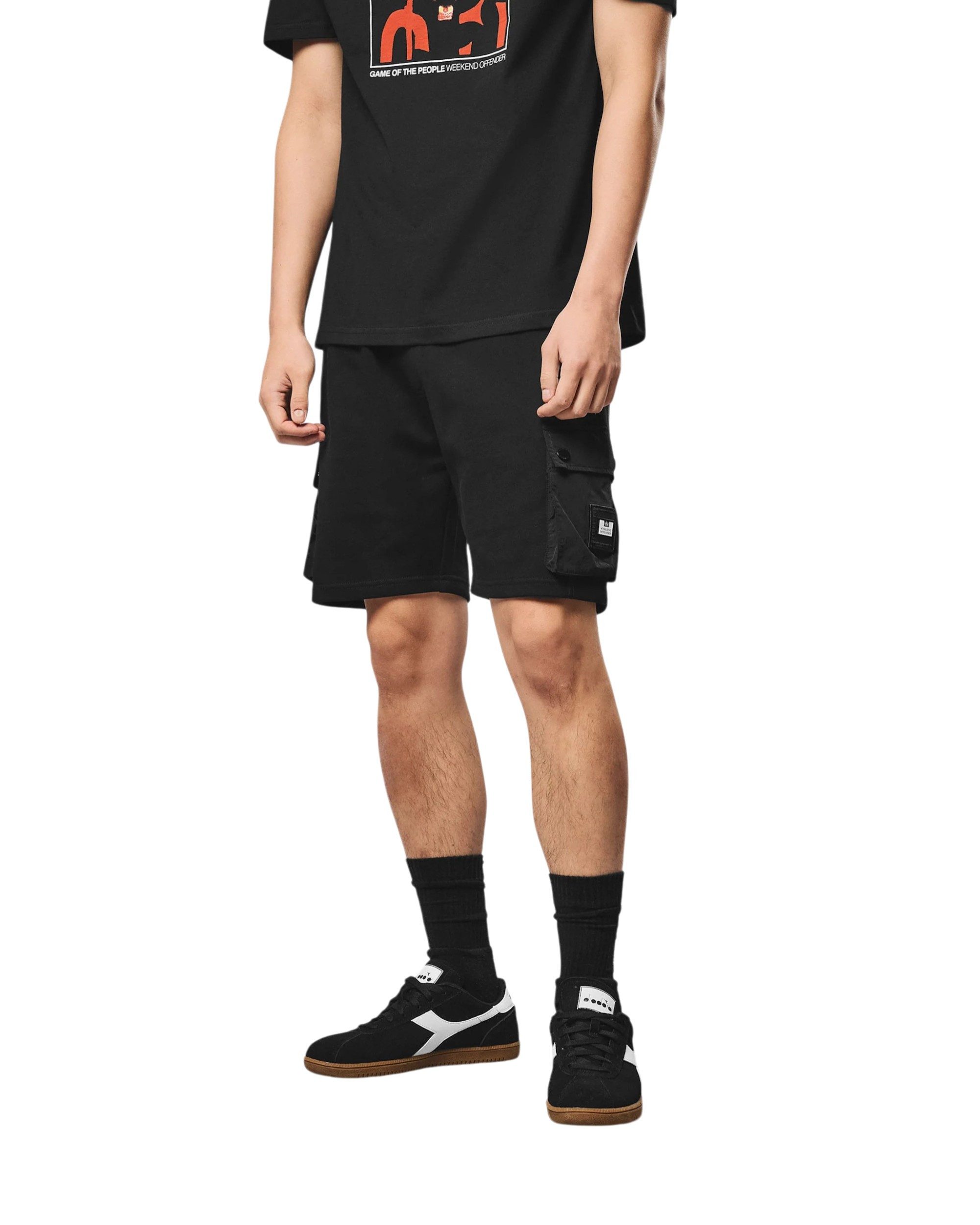 Weekend Offender Cargoshorts Short Weekend Offender Noreaster Abnehmbares Weekend Offender-Abzeichen an der Beintasche