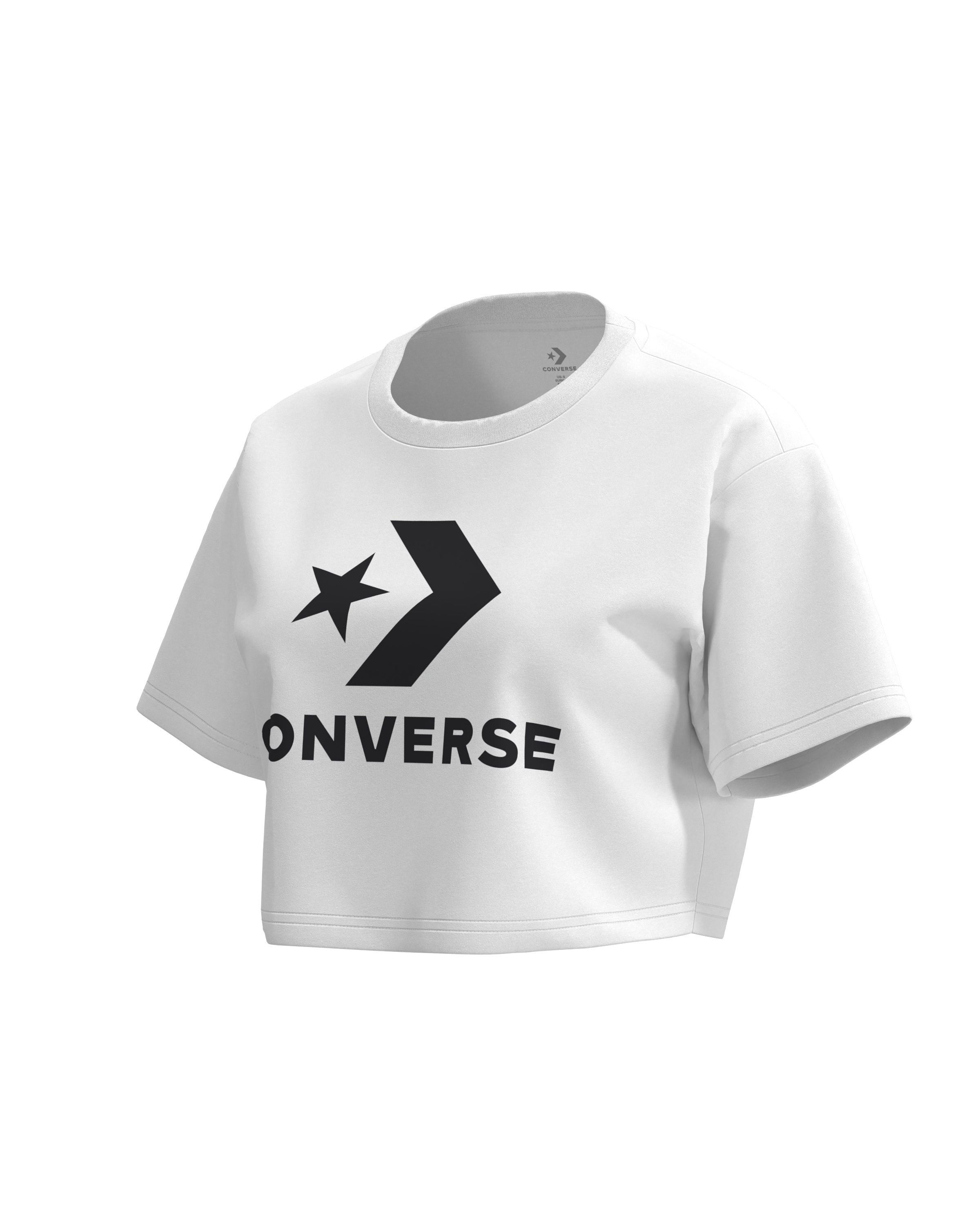 Converse T-Shirt STAR CHEVRON SPORTY TEE Kurzarm, aus Baumwolle