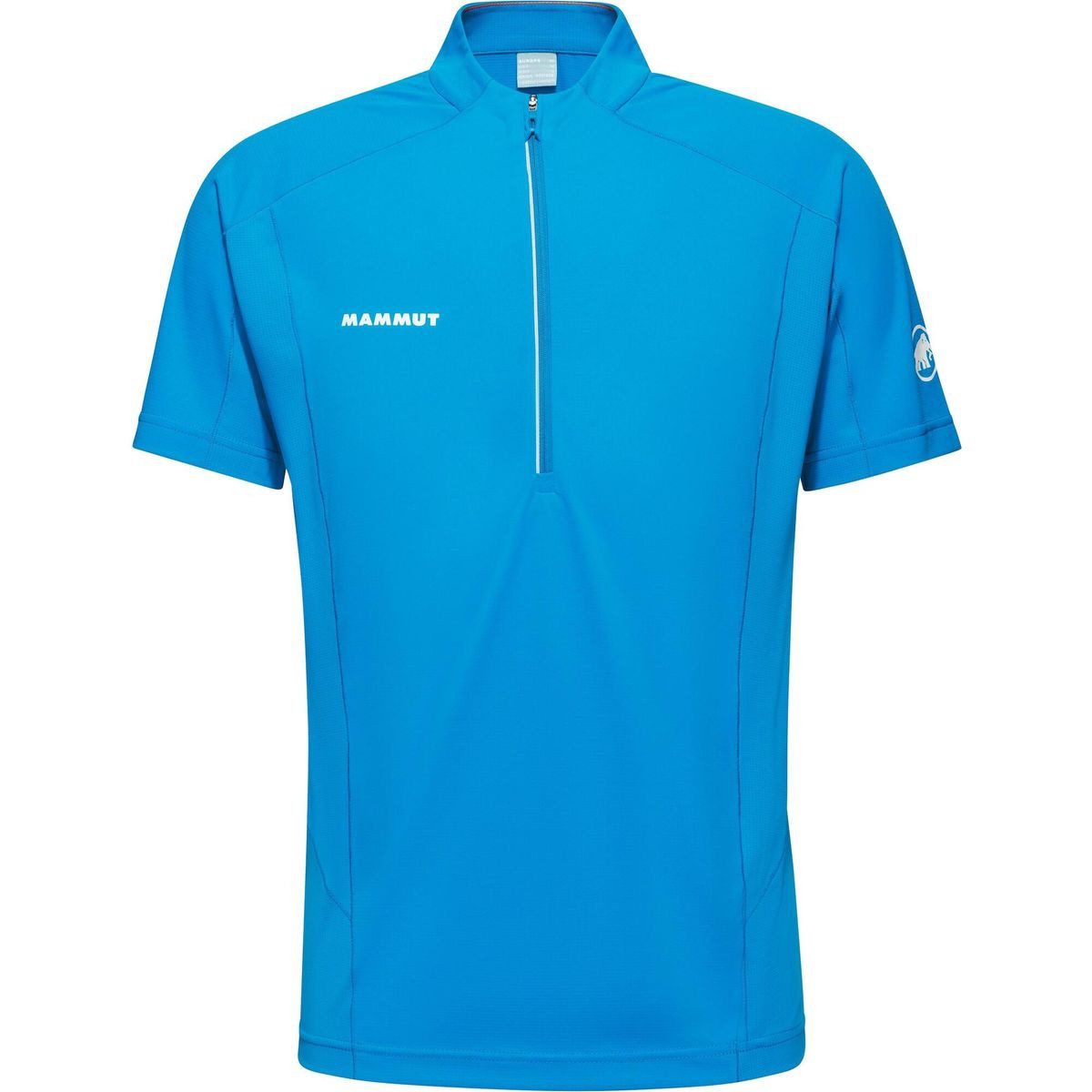 Mammut Kurzarmshirt Aenergy FL Half Zip T-shirt Men Leichtes, schnelltrocknendes Herren-Shirt mit optimaler Belüftung und