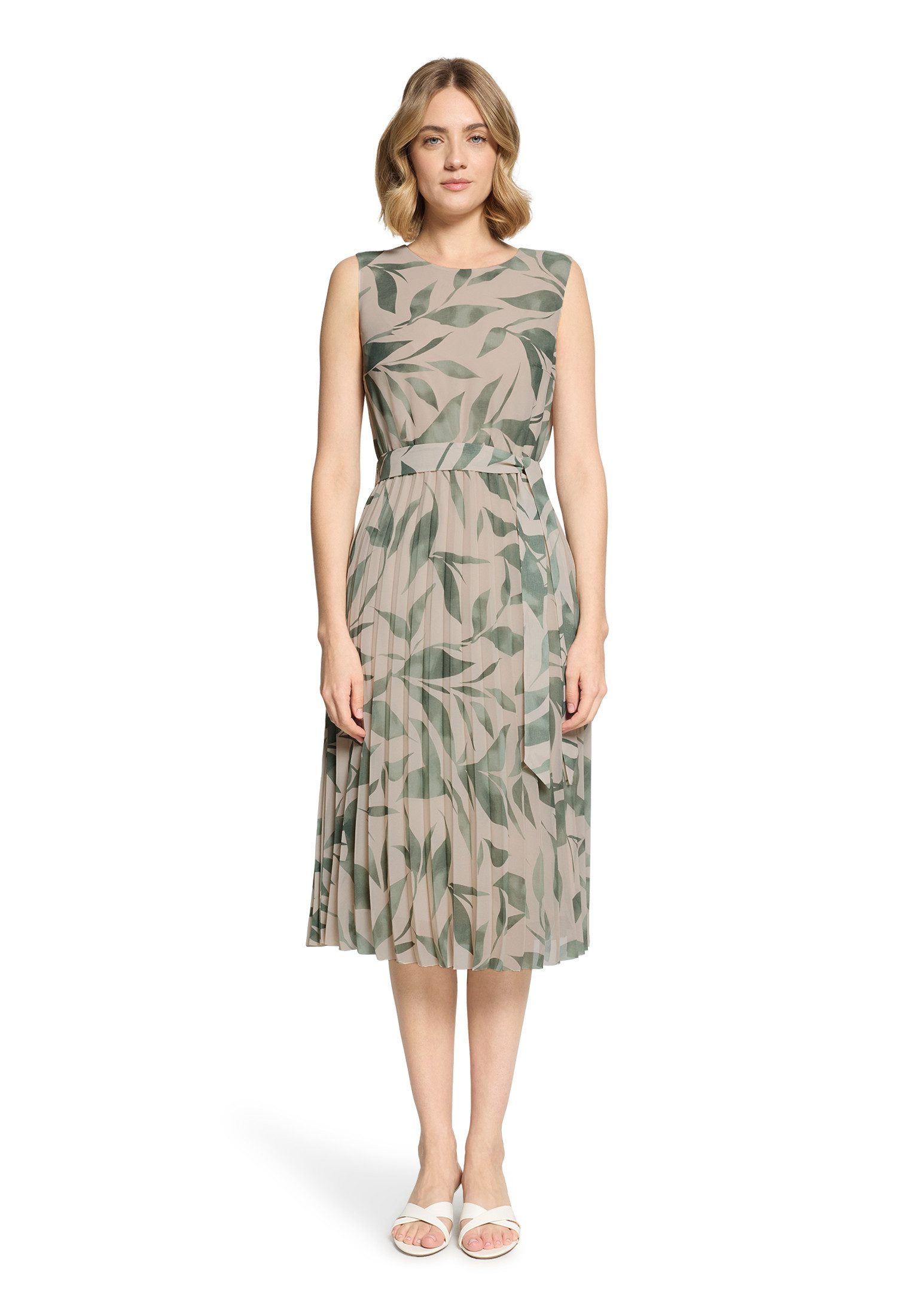 Betty&Co Chiffonkleid Damen mit Plissee günstig online kaufen