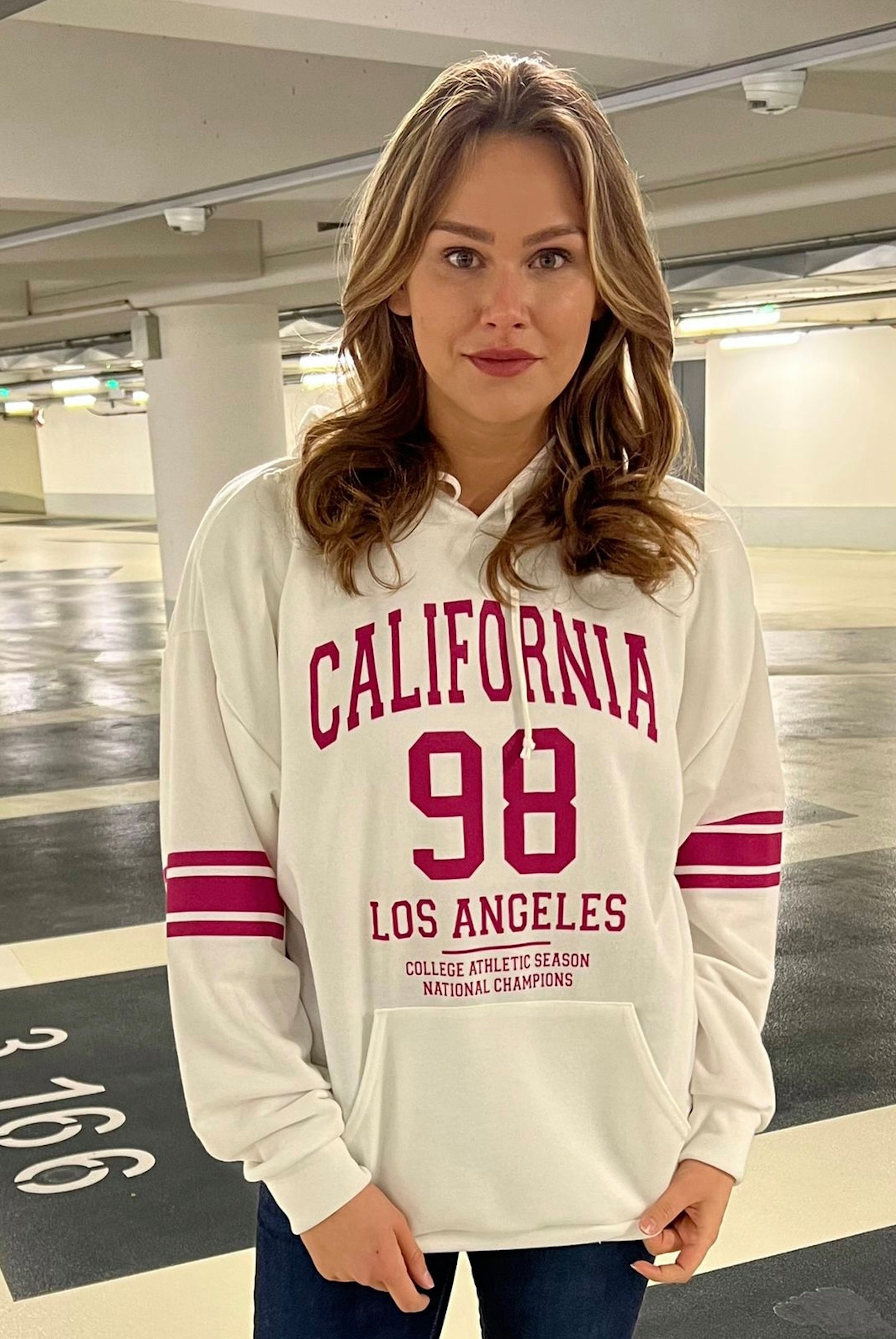 Hoodie Worldclassca Damen Oversized Hoodie Kapuzenpullover Sweatshirt Langarm