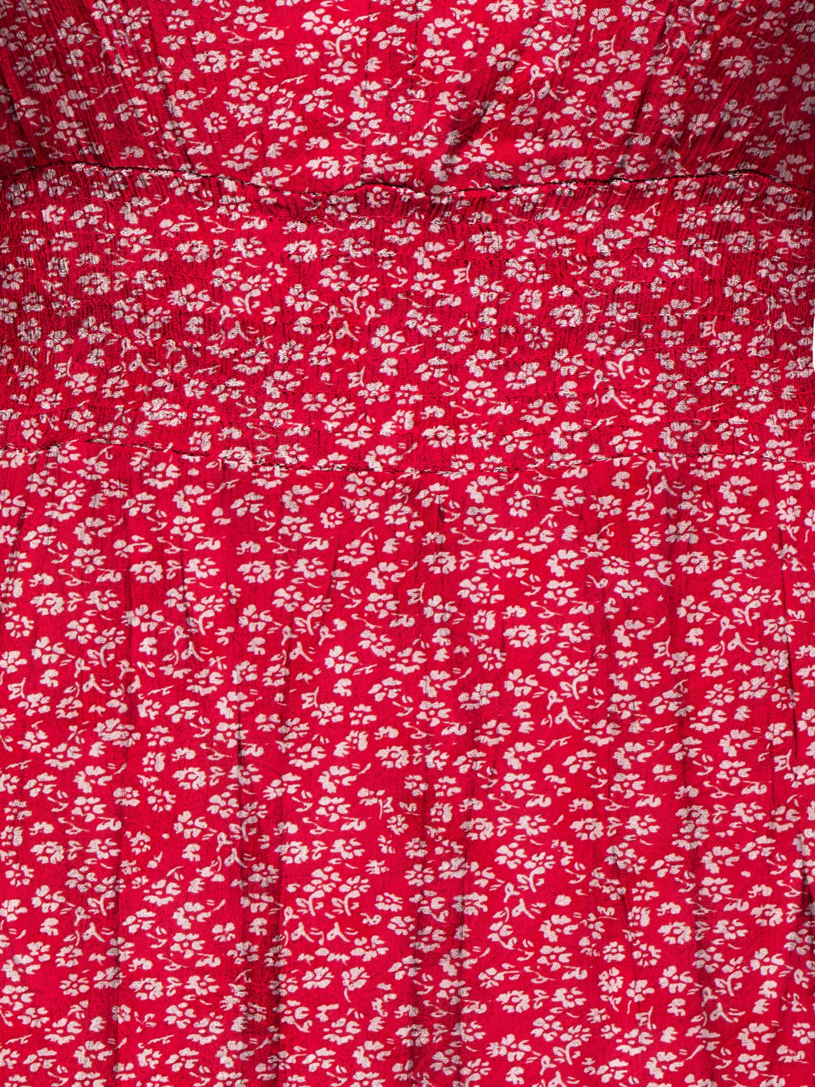 ONLY Trägerkleid ONLFERNANDA LIFE S/L DRESS WVN NOOS Viskose, regular fit, V-Ausschnitt