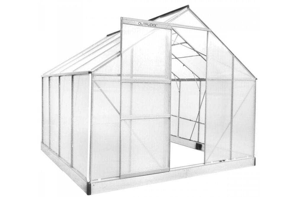 OUTFLEXX Gewächshaus silberfarben | Rab...