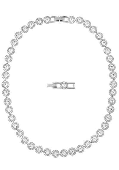 Swarovski Collier ANGELIC, WEISS, RHODINIERT, 5117703, mit Swarovski® Kristall