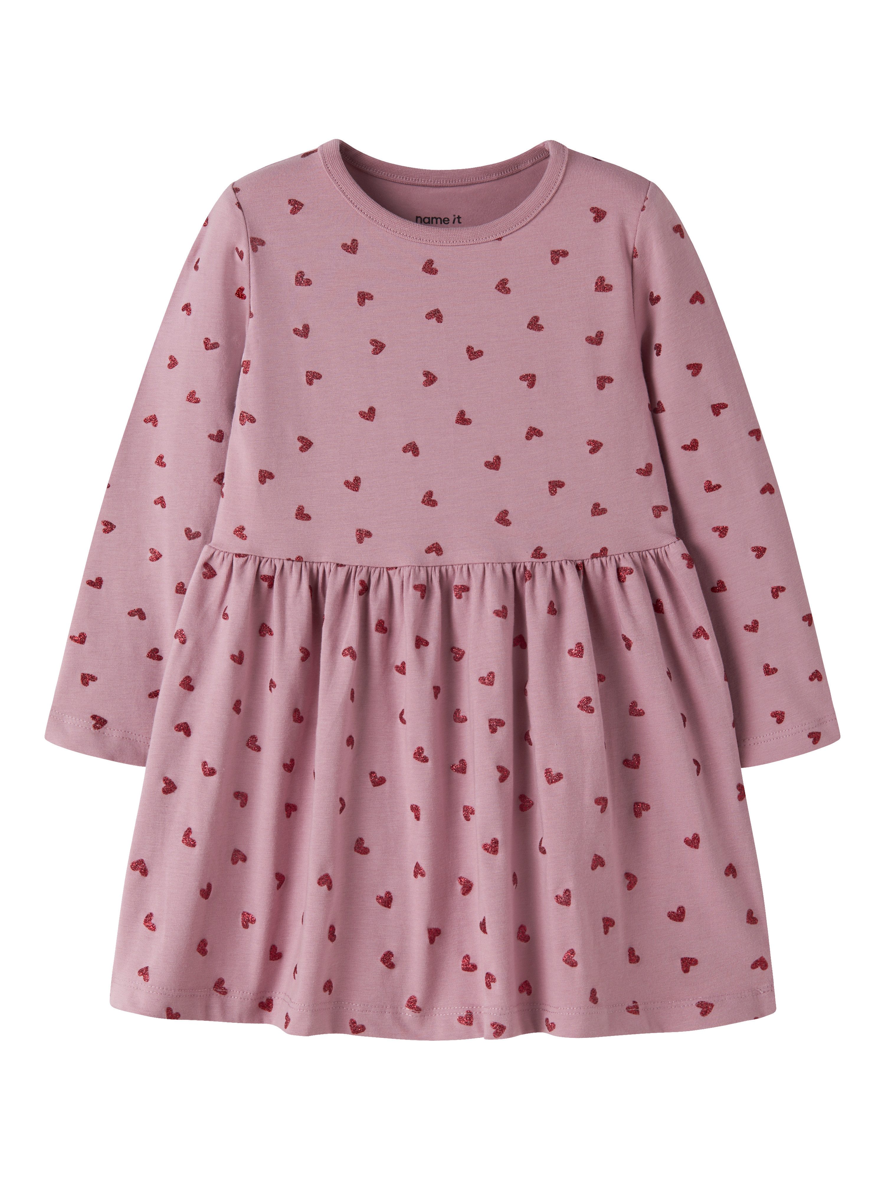 Name It Jerseykleid NMFVIVIAN LS DRESS Baumwollmischung, regular fit