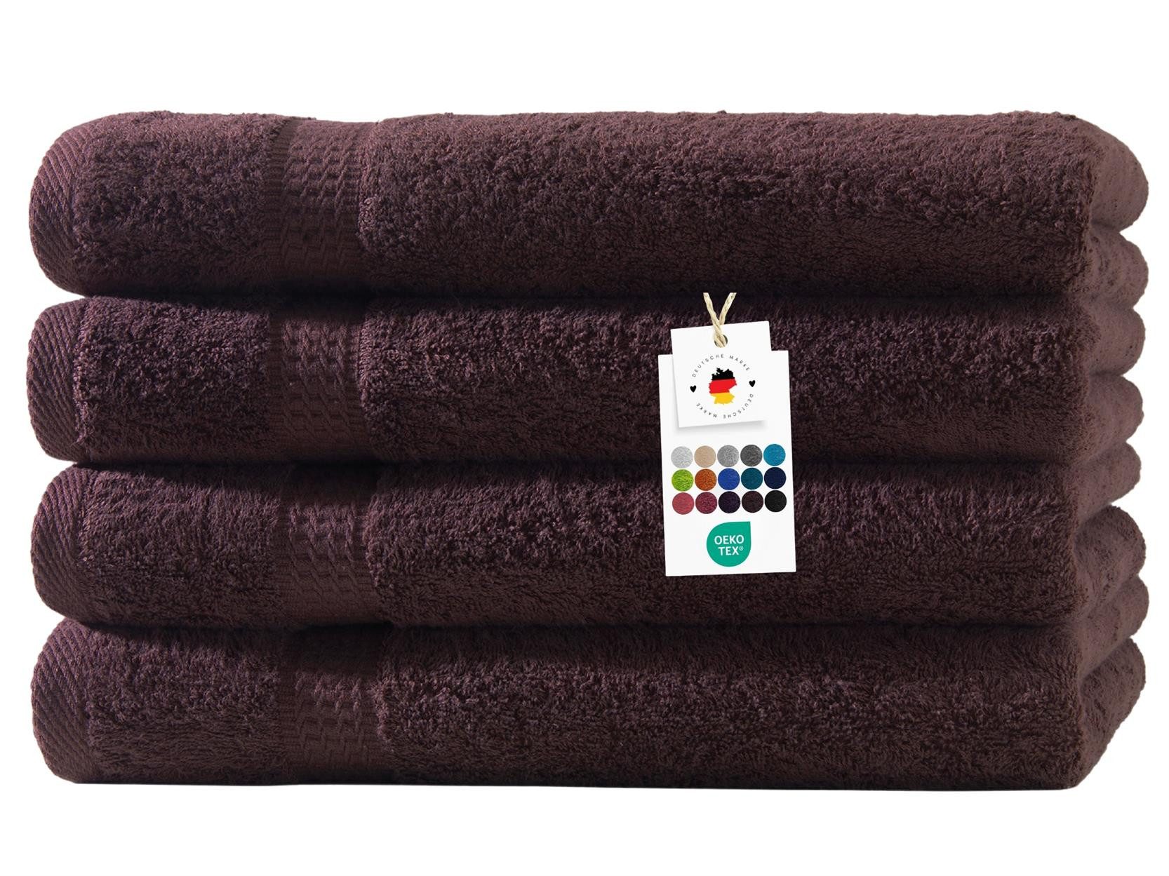 Carpe Sonno Handtuch Set 50x100 cm 100% Baumwolle Handtücher Set 500 g/m2 F günstig online kaufen