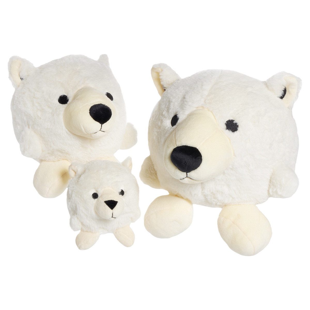 Wolters Tierkuscheltier Hundespielzeug Plüschball Ella Eisbär günstig online kaufen