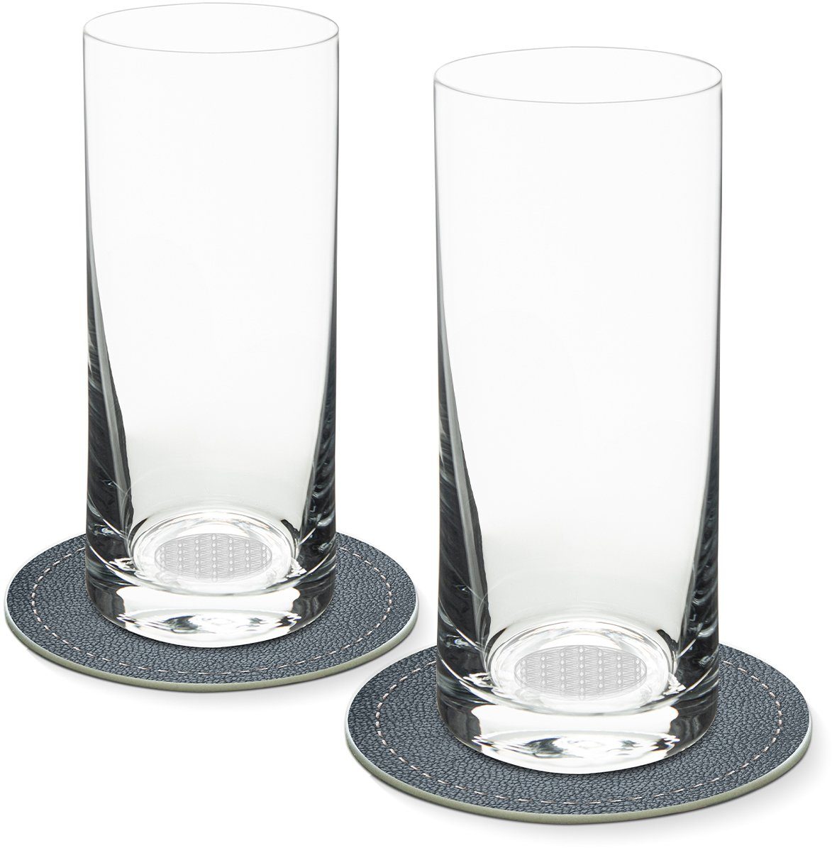 Contento Longdrinkglas, Glas, Blume des Lebens, 400 ml, 2 Gläser, 2  Untersetzer online kaufen | OTTO