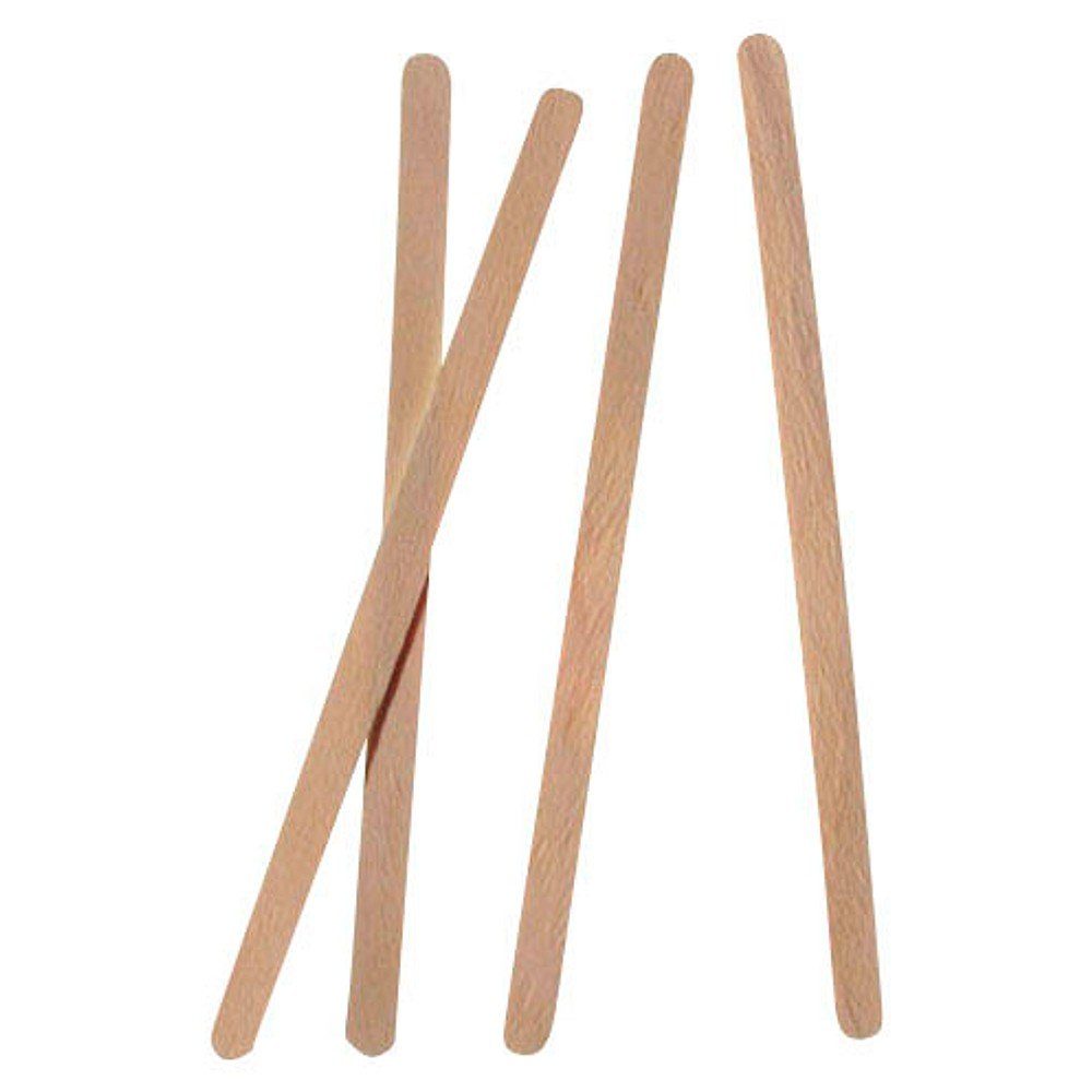 Essstäbchen 1.000 Rührstäbchen Holz "pure" 11 cm x 5 mm