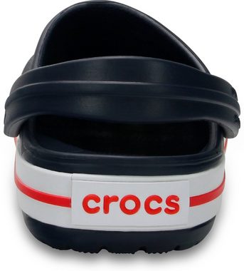 Crocs Crocband Clog K Clog, Sommerschuh, Schlappen, Hausschuh, Badeschuh mit Kontrast-Akzenten