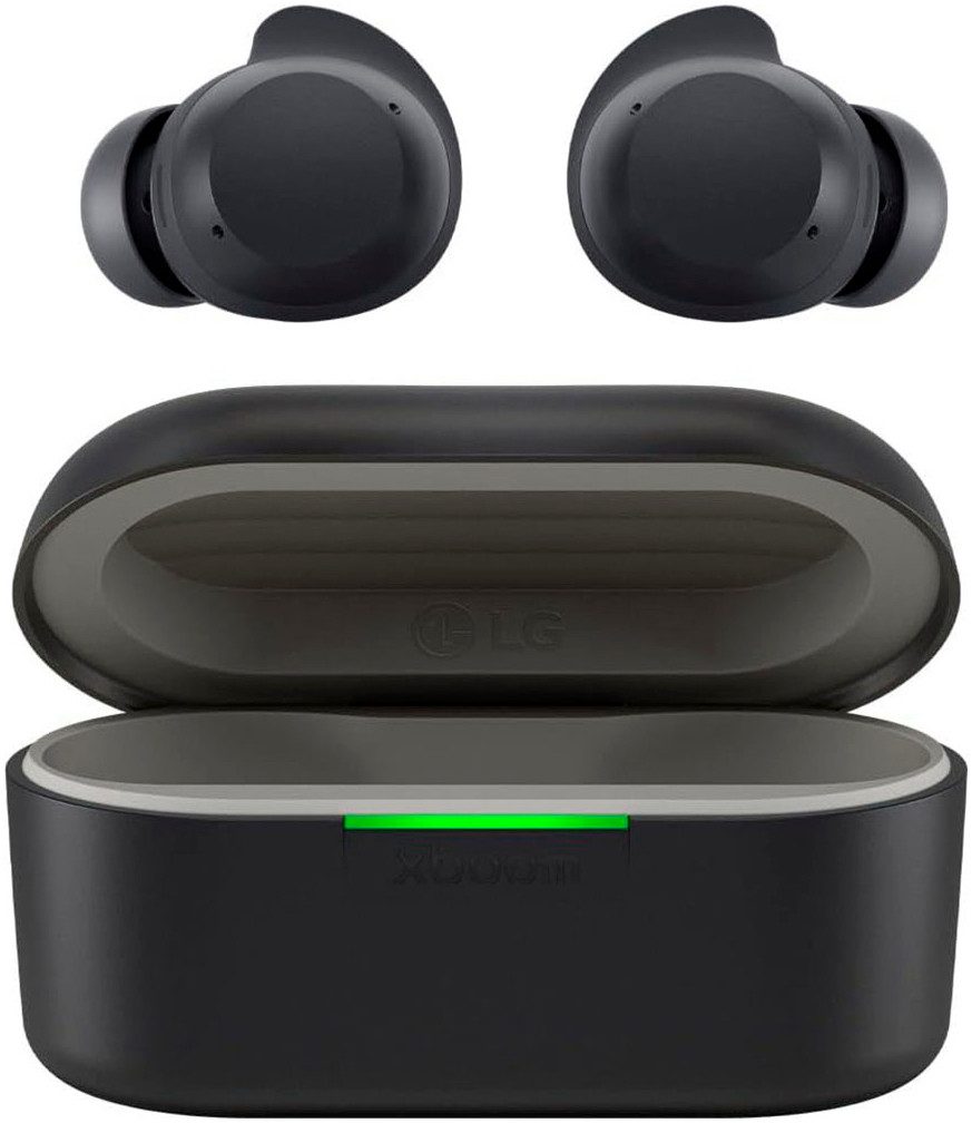 LG xboom Buds wireless In-Ear-Kopfhörer (Active Noise Cancelling (ANC), Google Assistant, Siri, Bluetooth, In-Ear-Kopfhörer mit ANC, Signature Sound und Graphen Treiber)