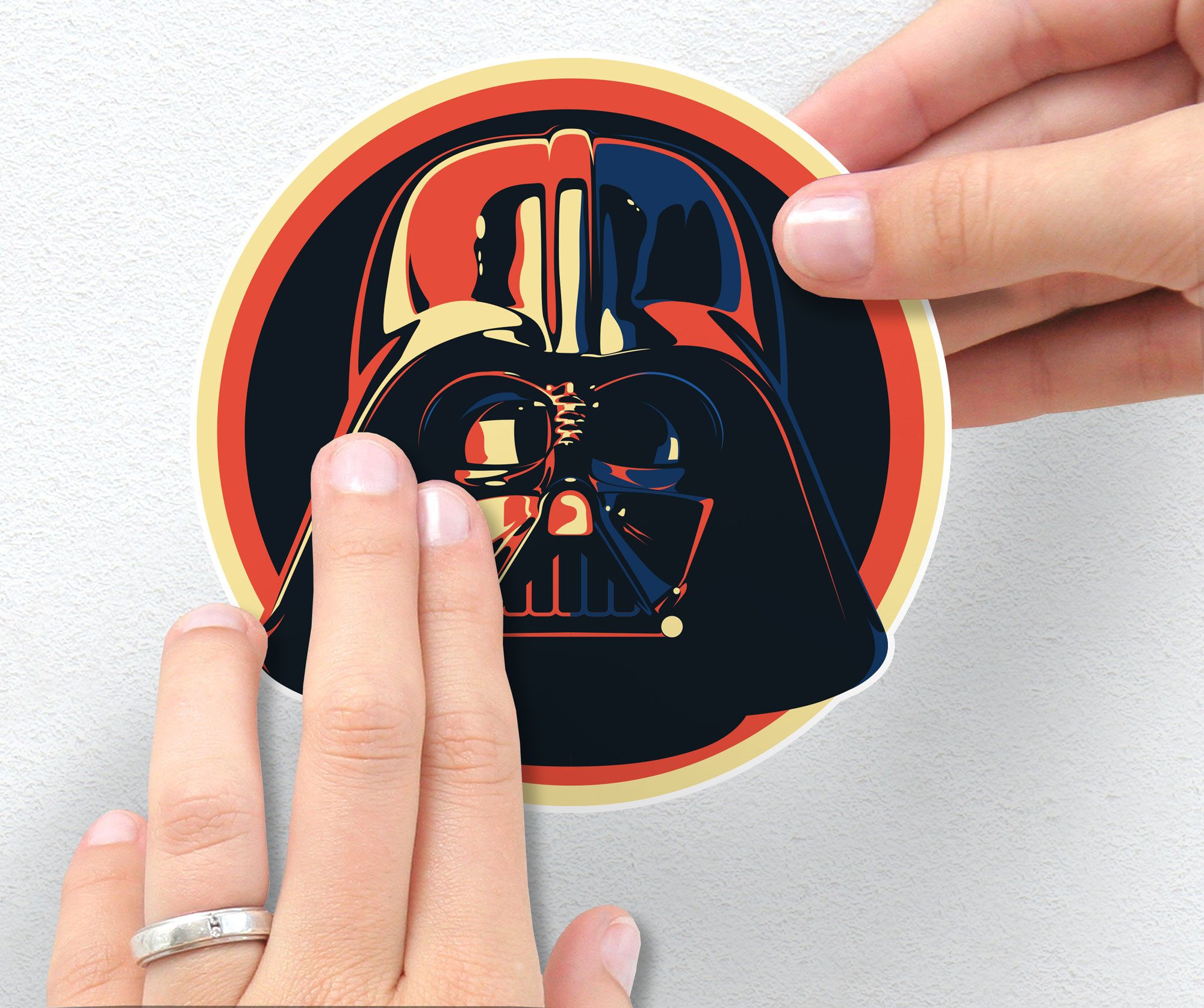 Komar Wandtattoo Star Wars Bounty Hunters (1 St), Künstler: Disney, 50 x 70 cm (Breite x Höhe) - Kinderzimmer, Wandsticker