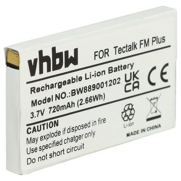 vhbw kompatibel mit Intek T60 Akku Li-Ion 720 mAh (3,7 V)