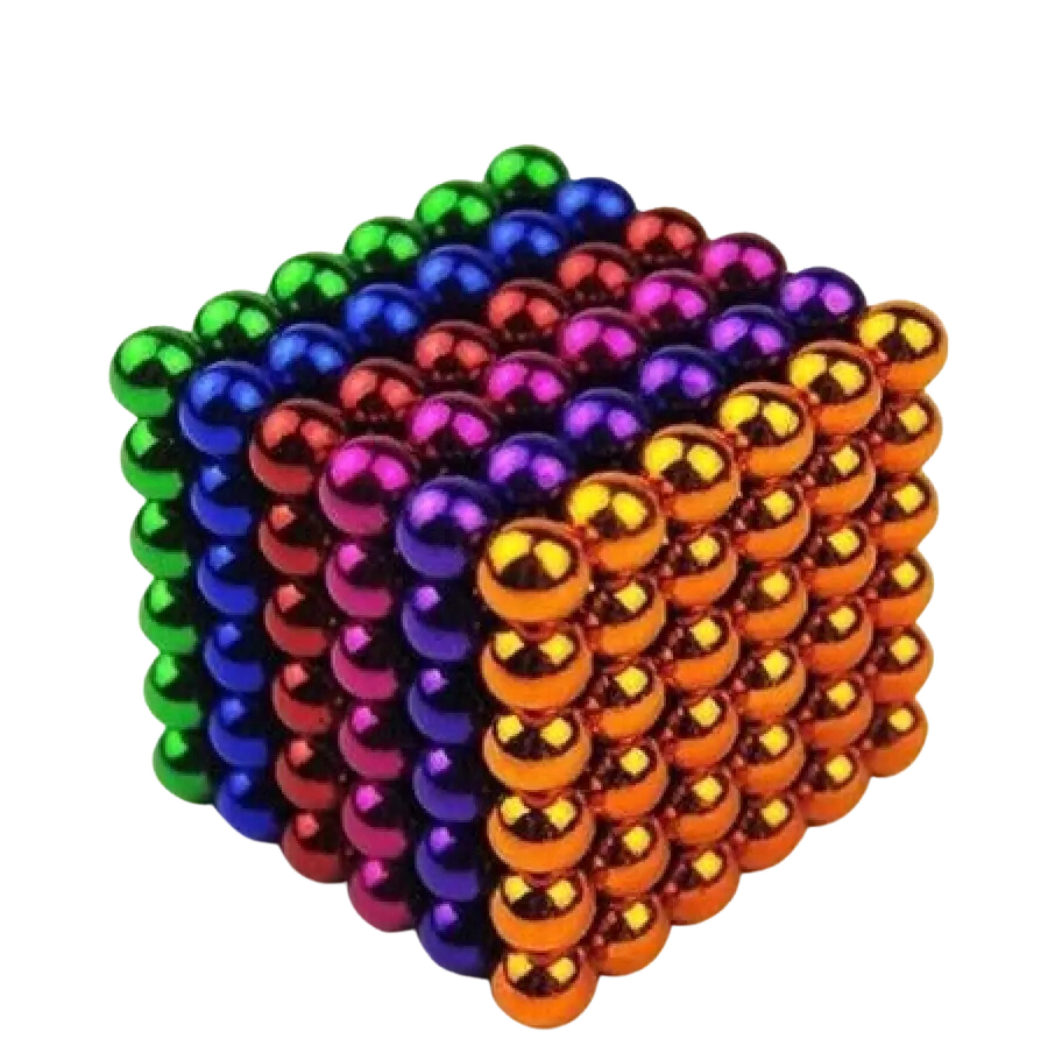 MaajeeKuto Magnetische Bausteine 216 Kugeln 5mm – Interaktives Desktop-Spielzeug Magnetspielbausteine, (1 St)
