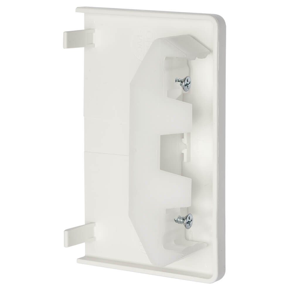 OBO BETTERMANN Kabelkanal OBO Bettermann Kanalendstück, 70 x 130 mm, reinweiß