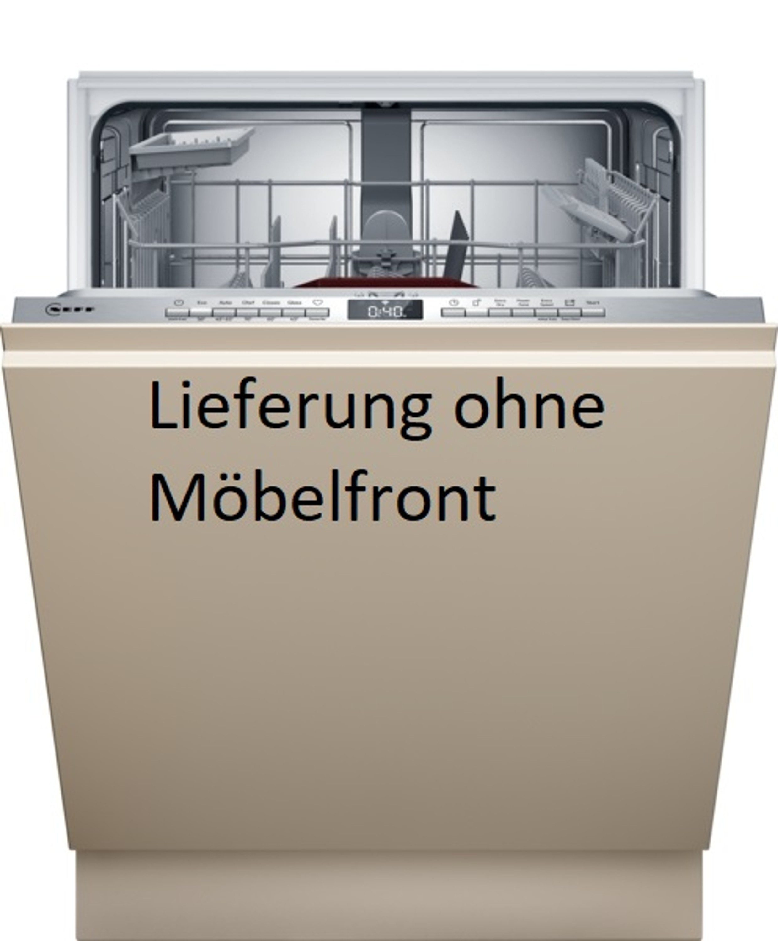 NEFF vollintegrierbarer Geschirrspüler N 50 S255EAX16E, 9 l, 13 Maßgedecke, Programme Download, leise, Wifi-fähig