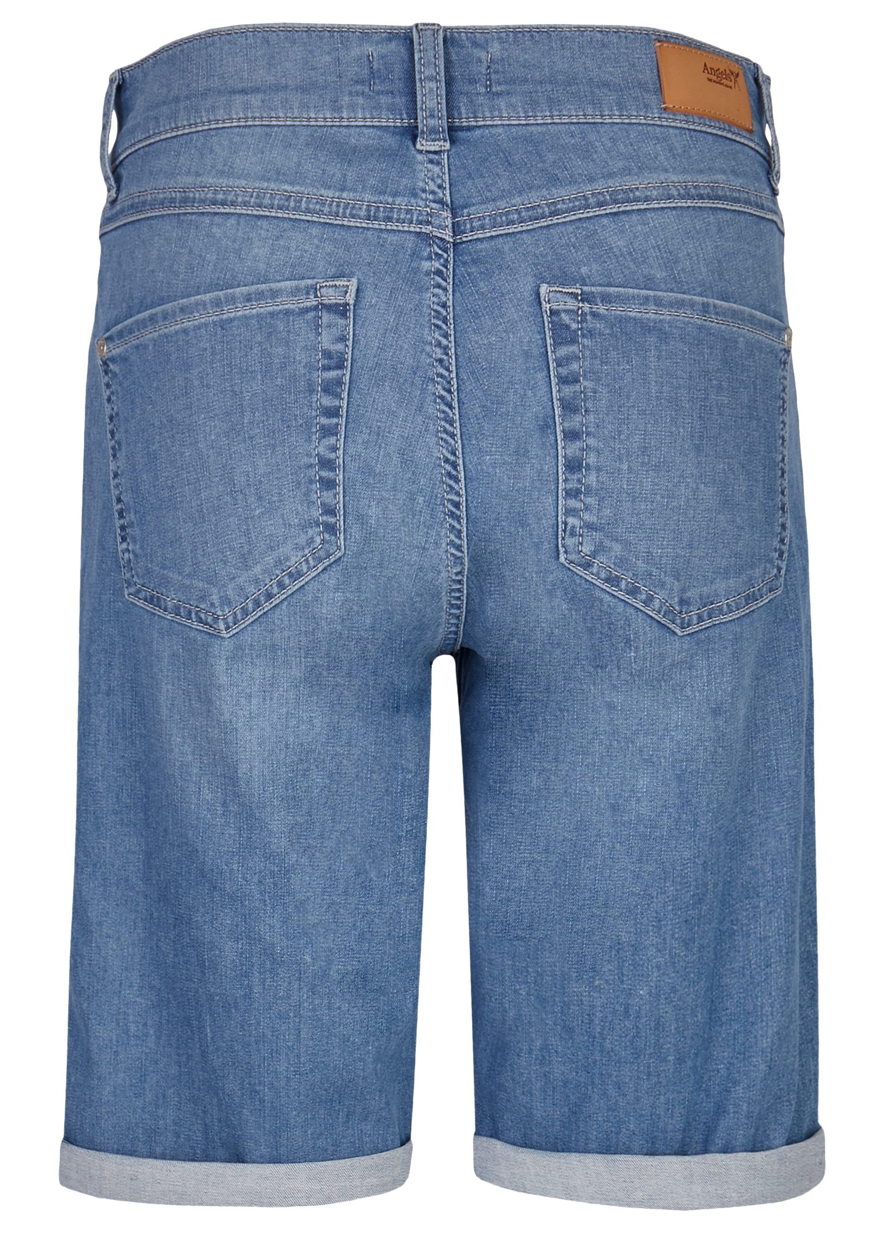 ANGELS Jeansshorts BERMUDA TU - Shorts - kurze Hose - Used Look - Straight günstig online kaufen