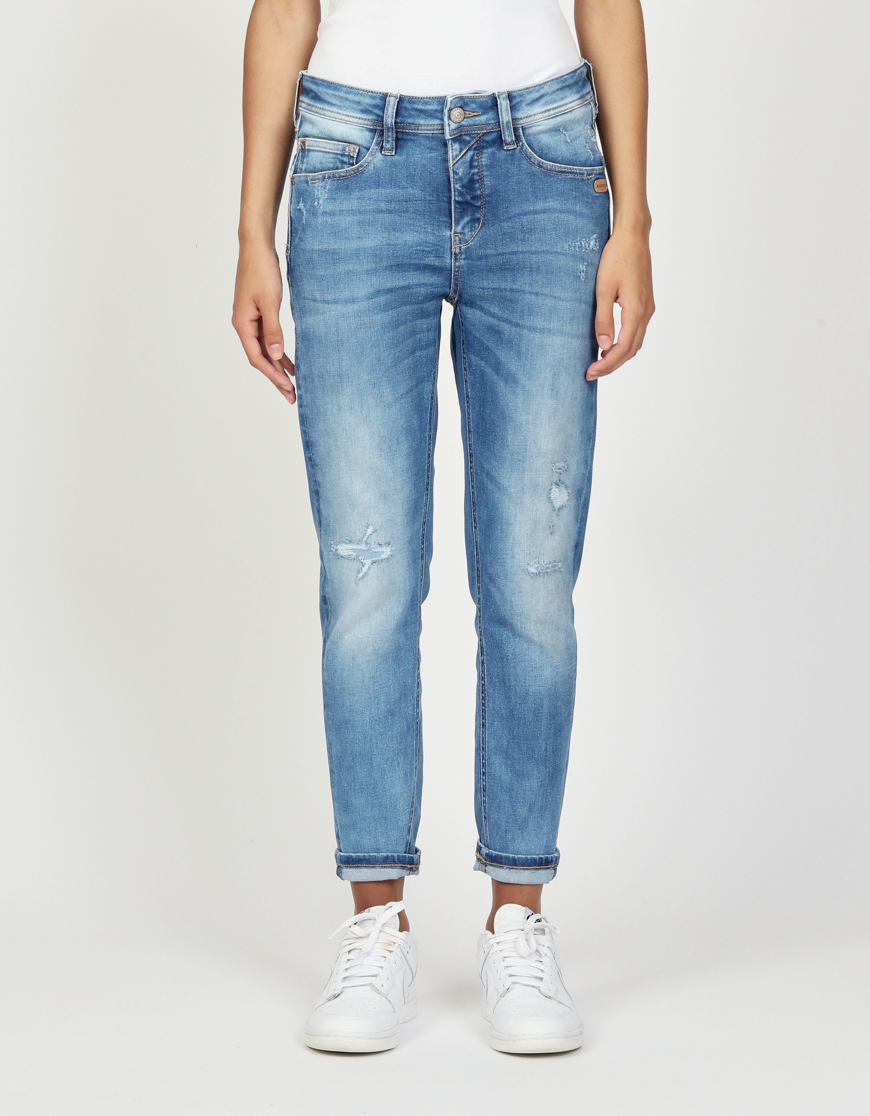 GANG Relax-fit-Jeans 94AMELIE CROPPED in 5-Pocket-Style günstig online kaufen