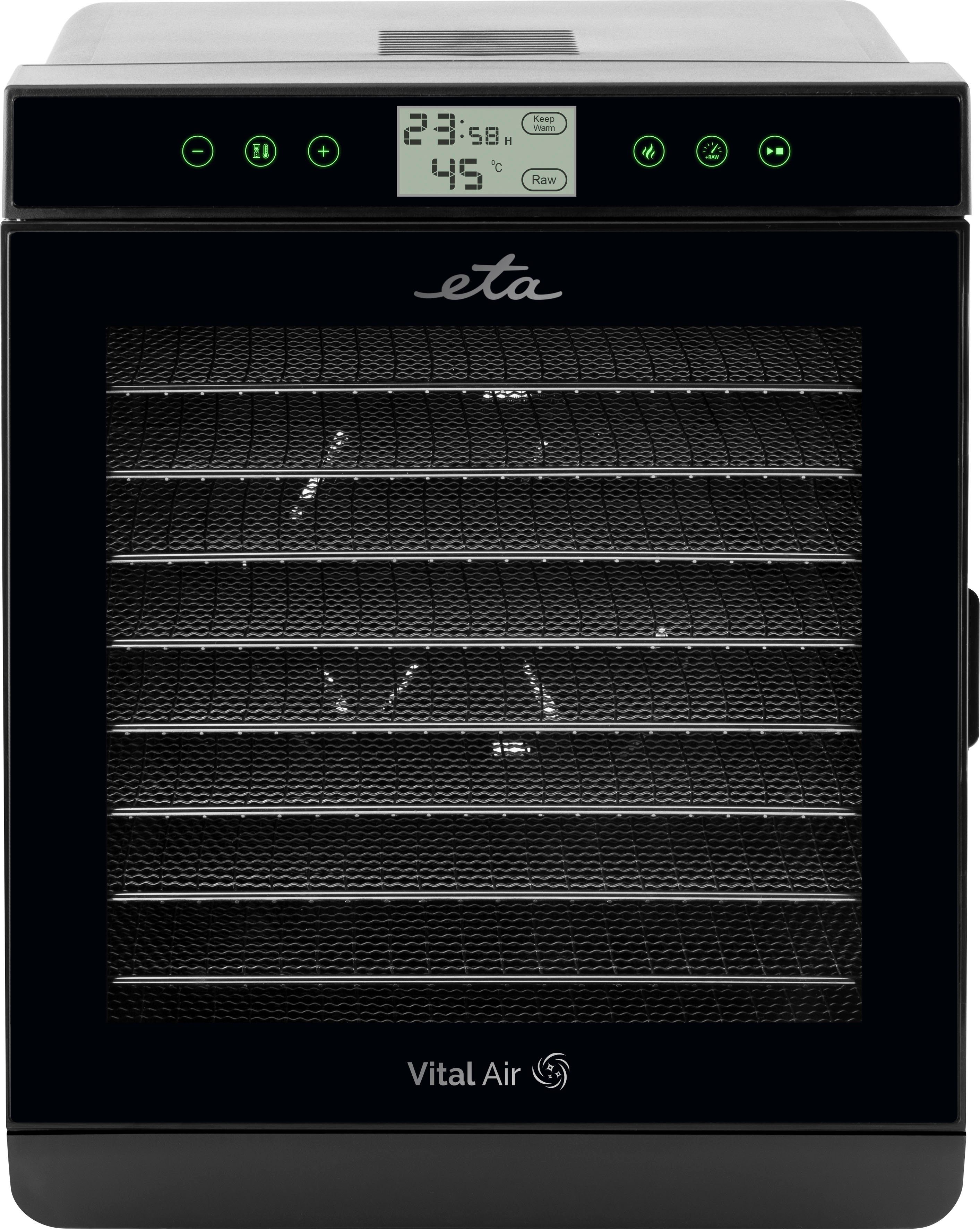 eta Dörrautomat Vital Air II, ETA230290000 650 W, 10 Etagen, Airflow Technologie, 35-70° Temperatur, 24h Warmhaltefunktion