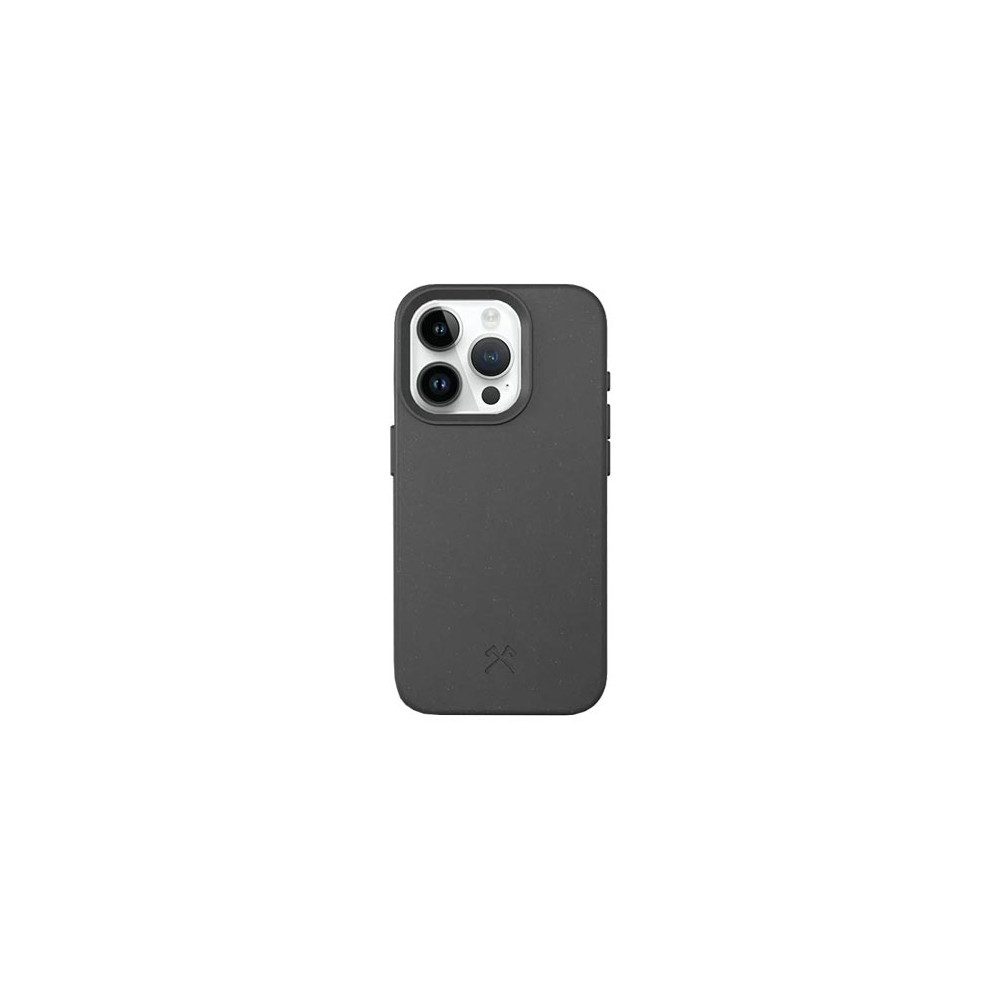Woodcessories Handyhülle Woodcessories Bio Case MagSafe Black für iPhone 15 Plus Apple iPhone 15 Plus