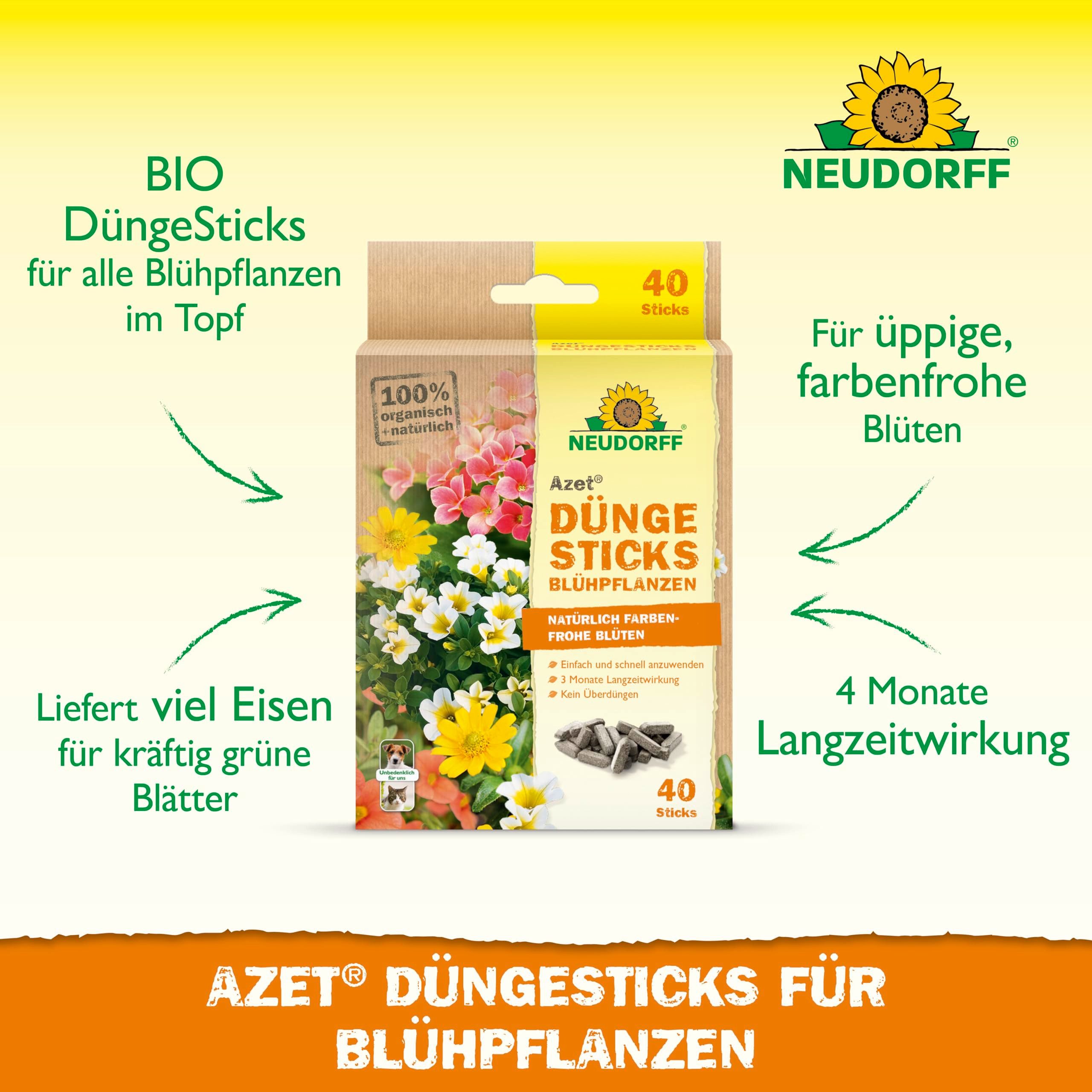 Neudorff Gartendünger Bio - Azet DüngeSticks günstig online kaufen