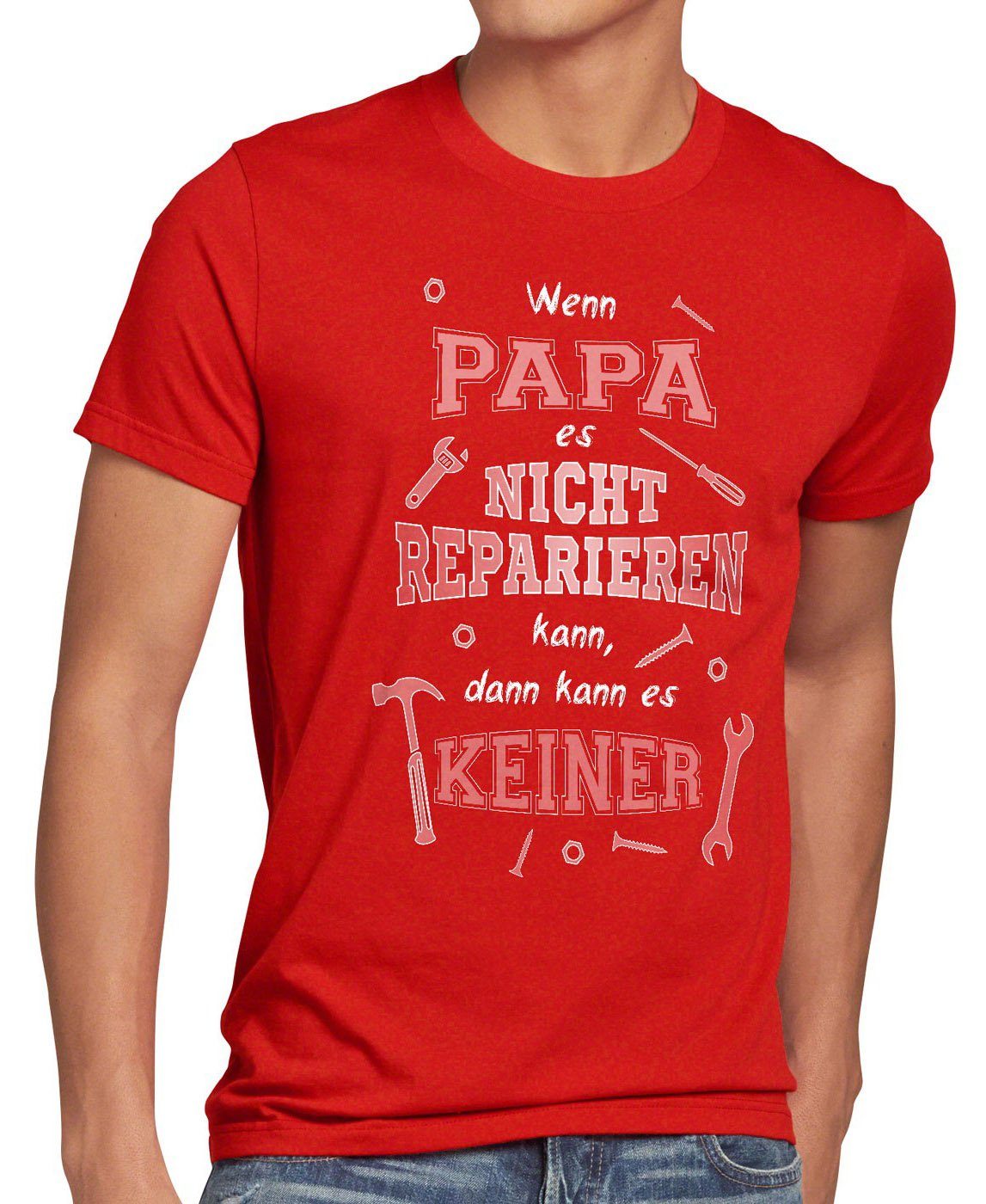 style3 T-Shirt Wenn Papa nicht reparieren günstig online kaufen