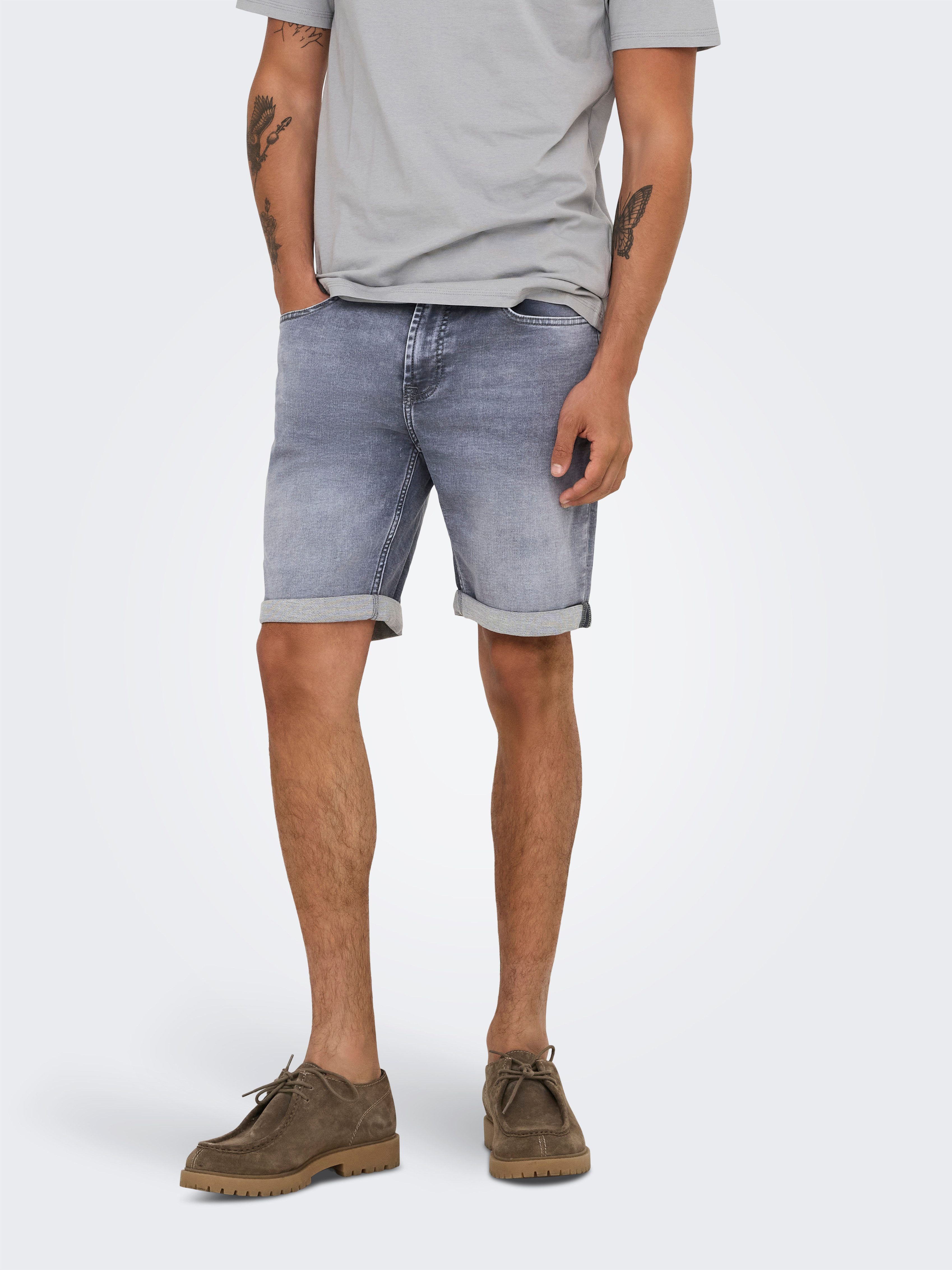 Jeansshorts ONSPLY JOG MGD 0880 ANA DNM SHORTS NOOS
