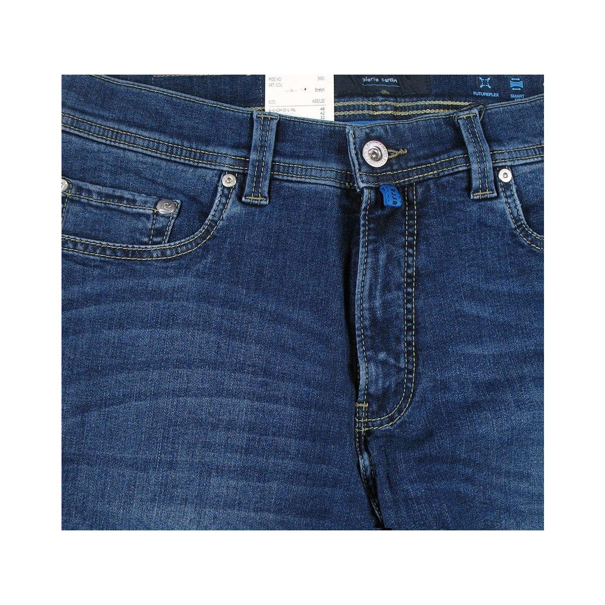 Pierre Mid Blue 5-Pocket-Jeans 02 blau (1-tlg) Cardin