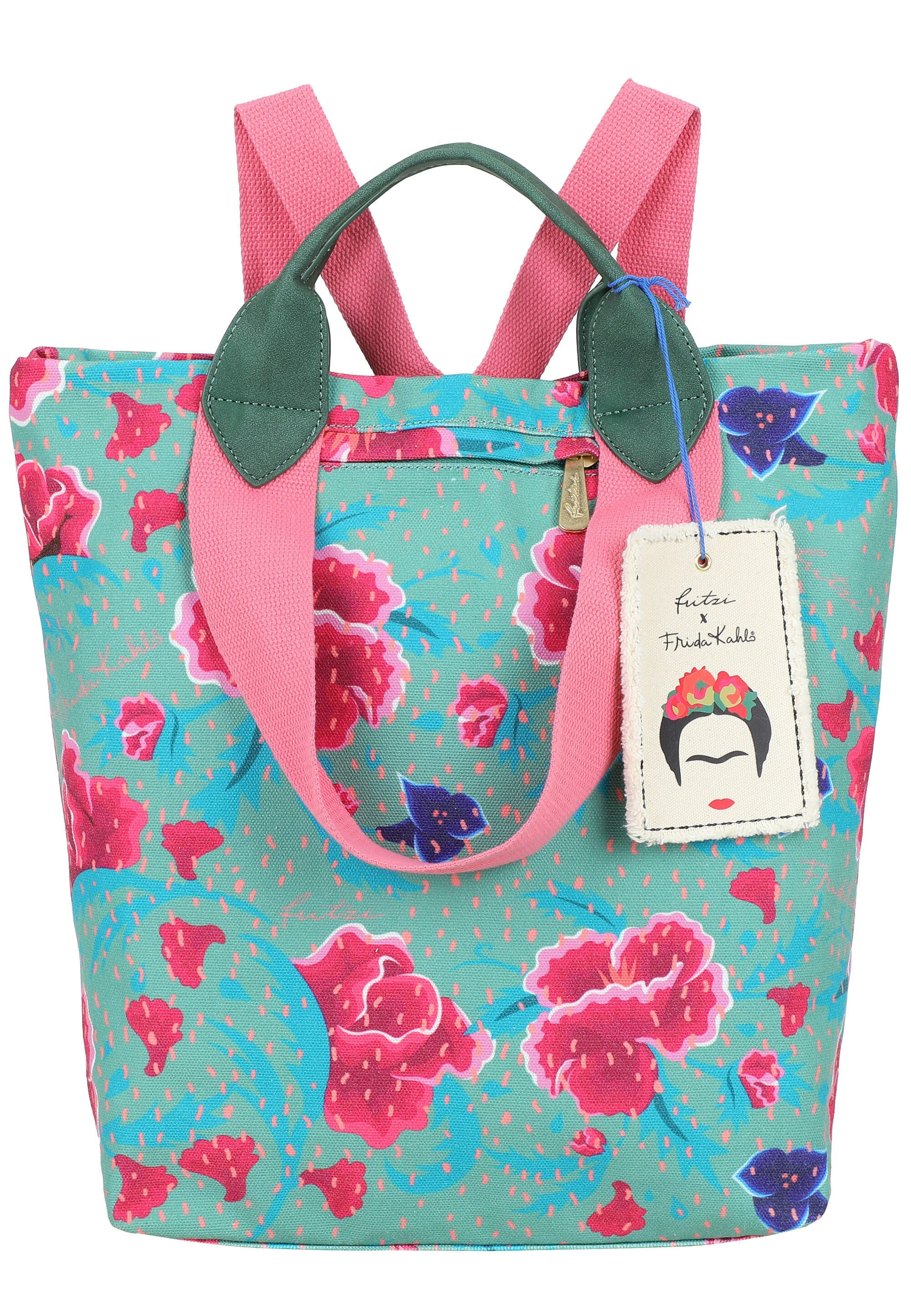 Fritzi aus Preußen Skirucksack Fritzi x Frida Kahlo (1-tlg), mit Blumenprint