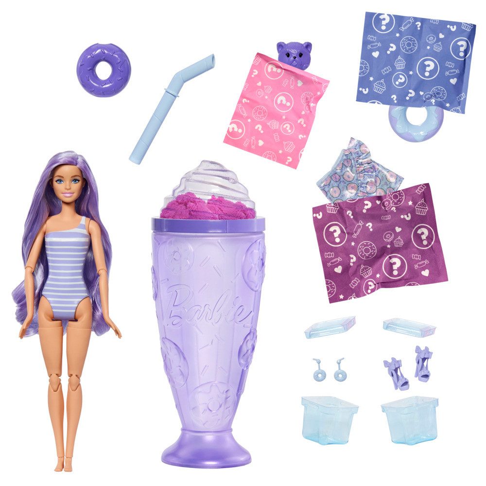 Mattel® Anziehpuppe Barbie Pop! Reveal Barbie Treats Serie Purple Doll günstig online kaufen