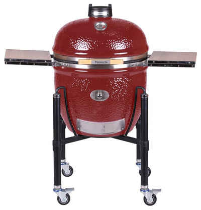 MONOLITH Keramikgrill Monolith Grill LeCHEF PRO-Serie 2.0 Rot - MIT Gestell