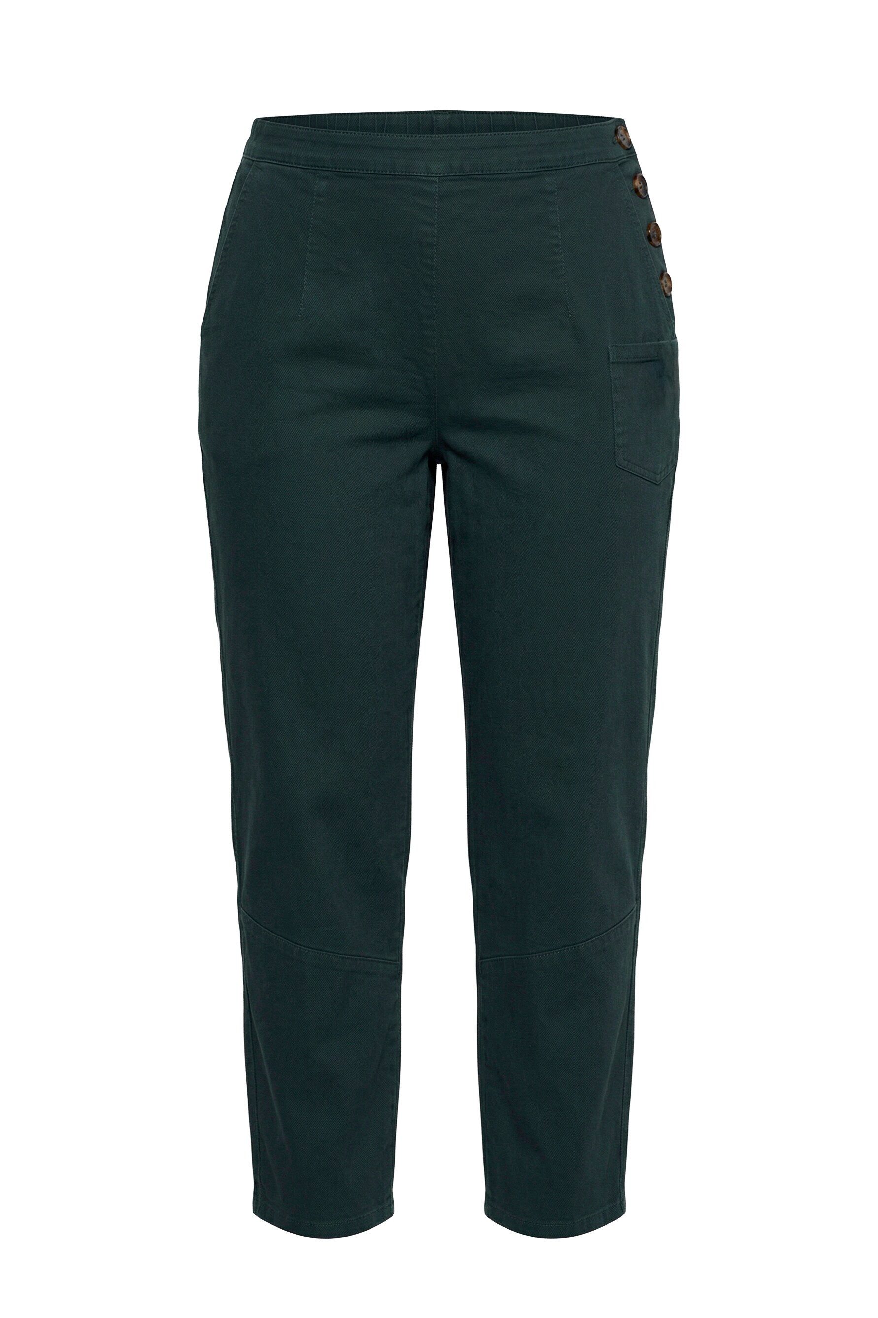 Ulla Popken Regular-fit-Jeans Barrel-Hose weites Bein Komfortbund Biobaumwolle