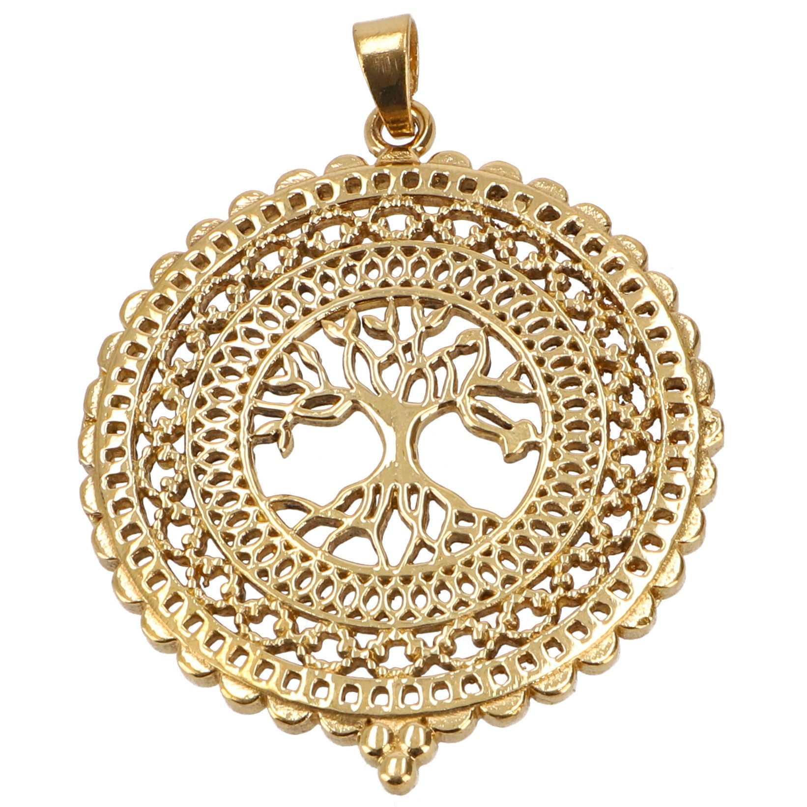 Guru-Shop Kettenanhänger Amulett mit Tree of günstig online kaufen