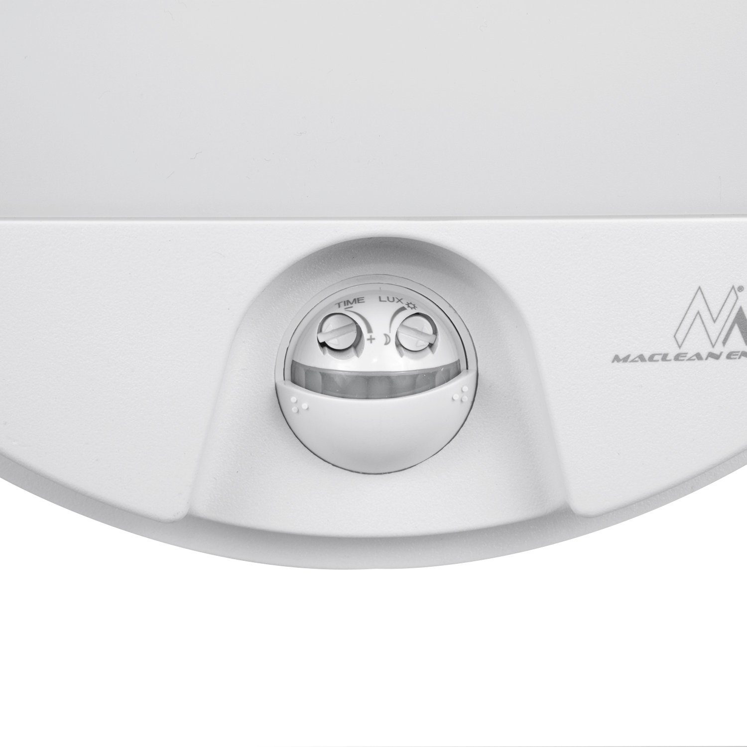 Maclean LED Deckenleuchte MCE291, LED-Wandlampe mit IR-Bewegungssensor u. Dämmerungsensor