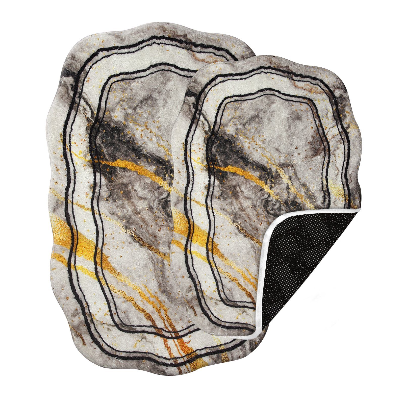 HOMELUX Badematte Teppich Läufer Badematte Teppichläufer Kurzflor Badteppic günstig online kaufen