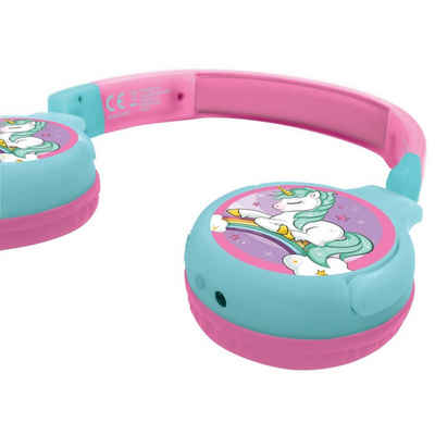 Lexibook® Einhorn faltbare Навушники Bluetooth und Kabelanschluss Kinder-Kopfhörer